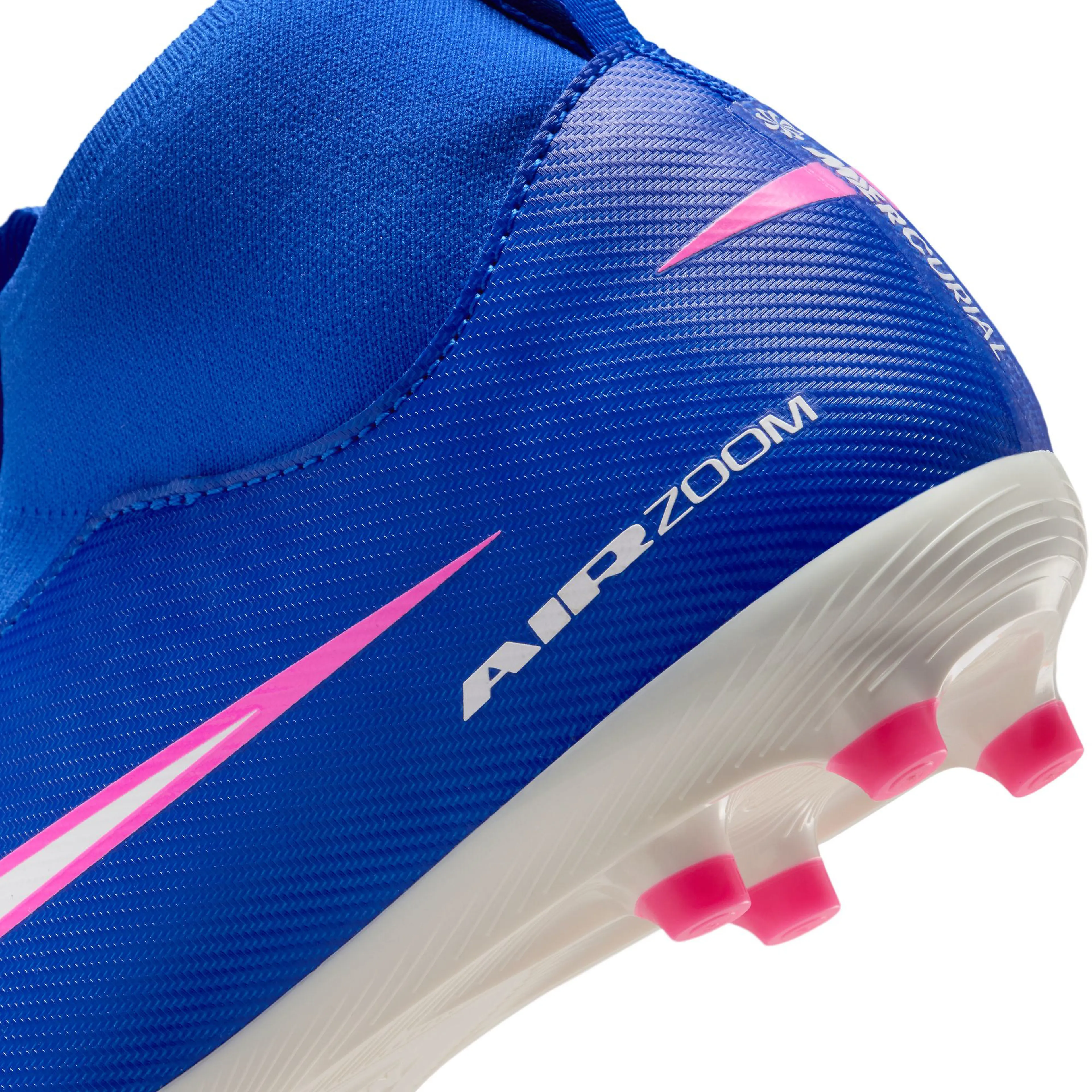 Jr. Mercurial Superfly 10 Academy Little/Big Kids' Multi-Ground High-Top Fotballsko Gress/Kunstgress