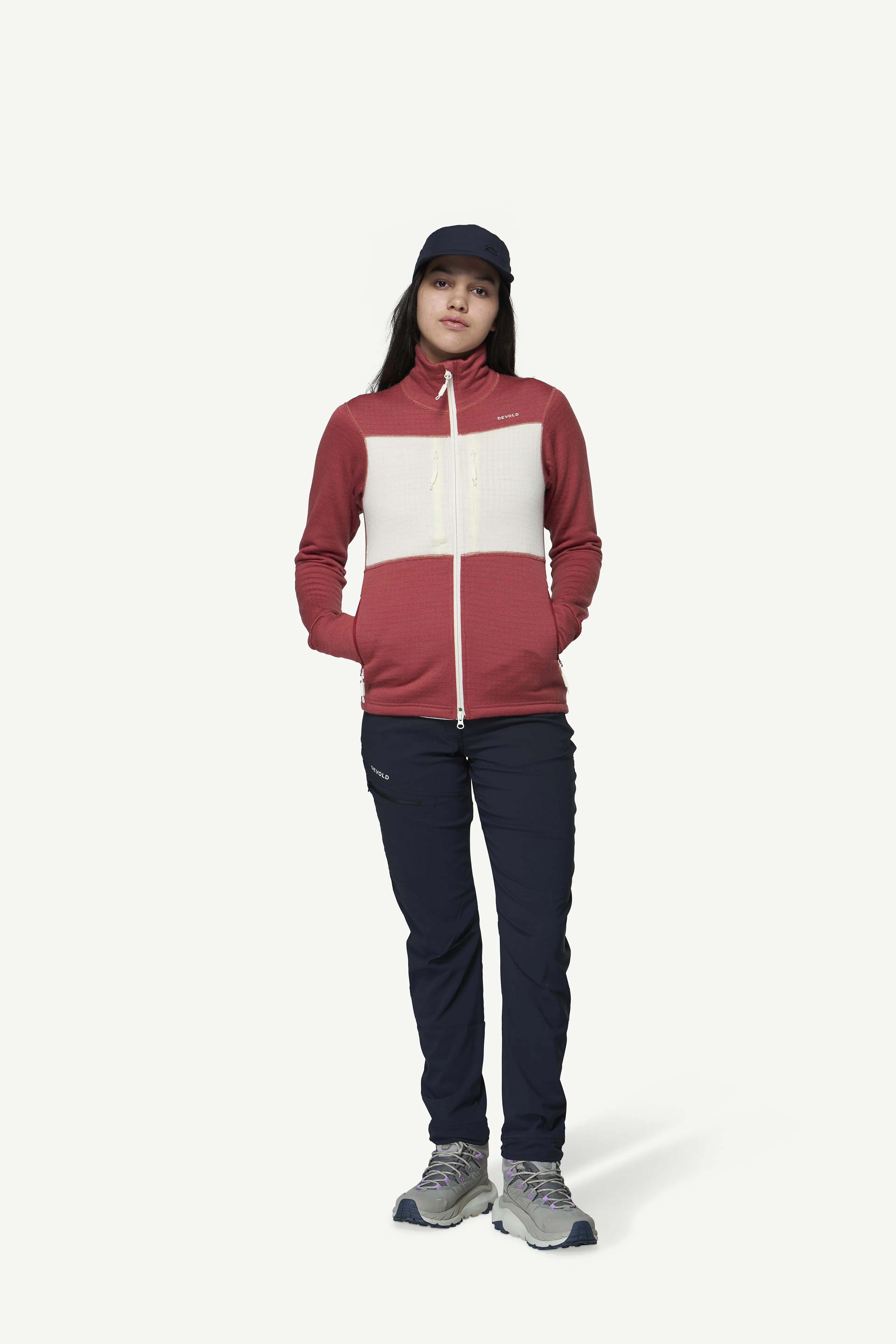 EGGA GRID MERINO JKT WMN EGGA GRID MERINO JKT WMN