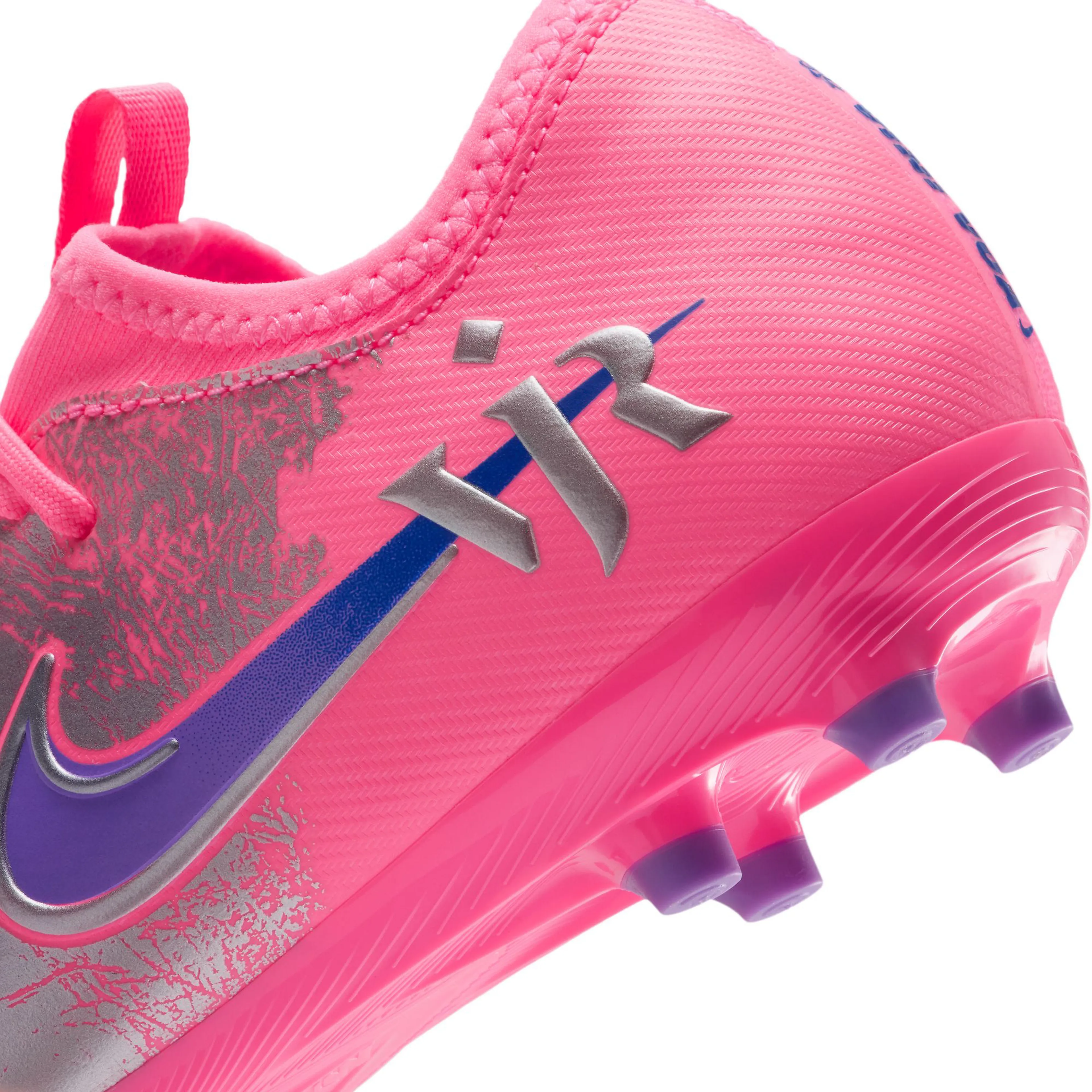Mercurial Vapor 16 Academy "Vini Jr." Big Kids' Multi-Ground Low-Top Fotballsko Gress/Kunstgress