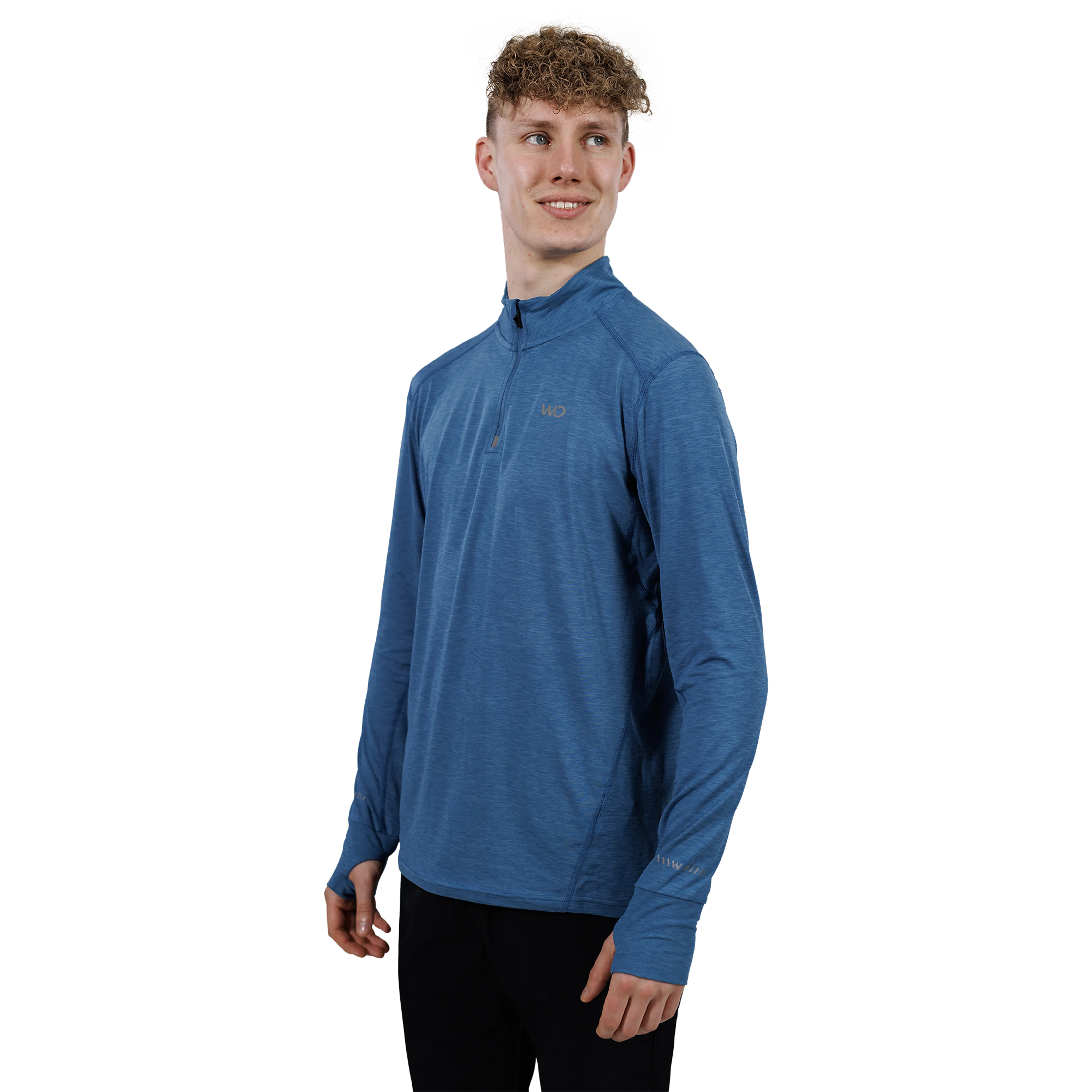 Hillon Melange Midlayer Herre