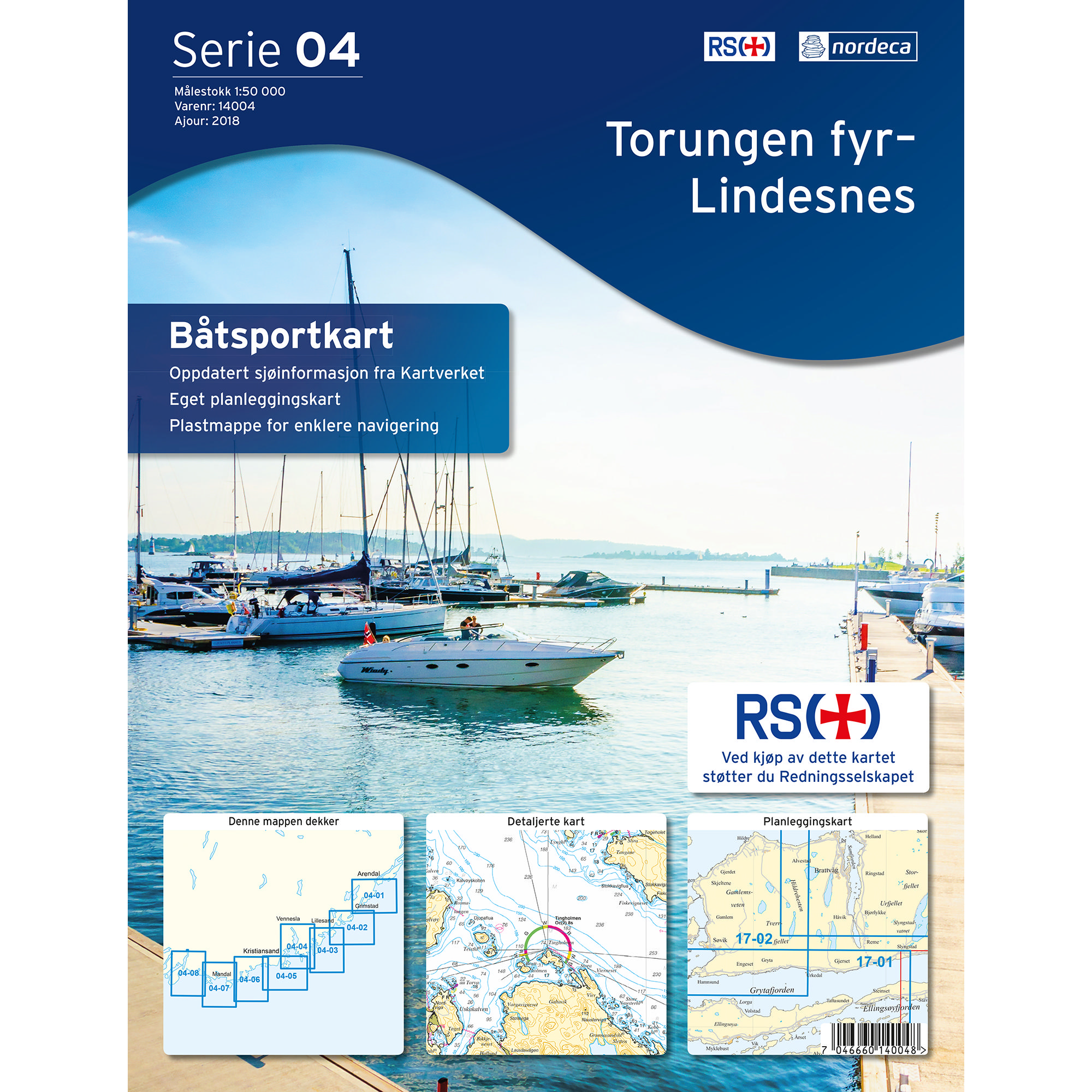 04-TORUNGEN FYR-LINDESNES 1:50 000
