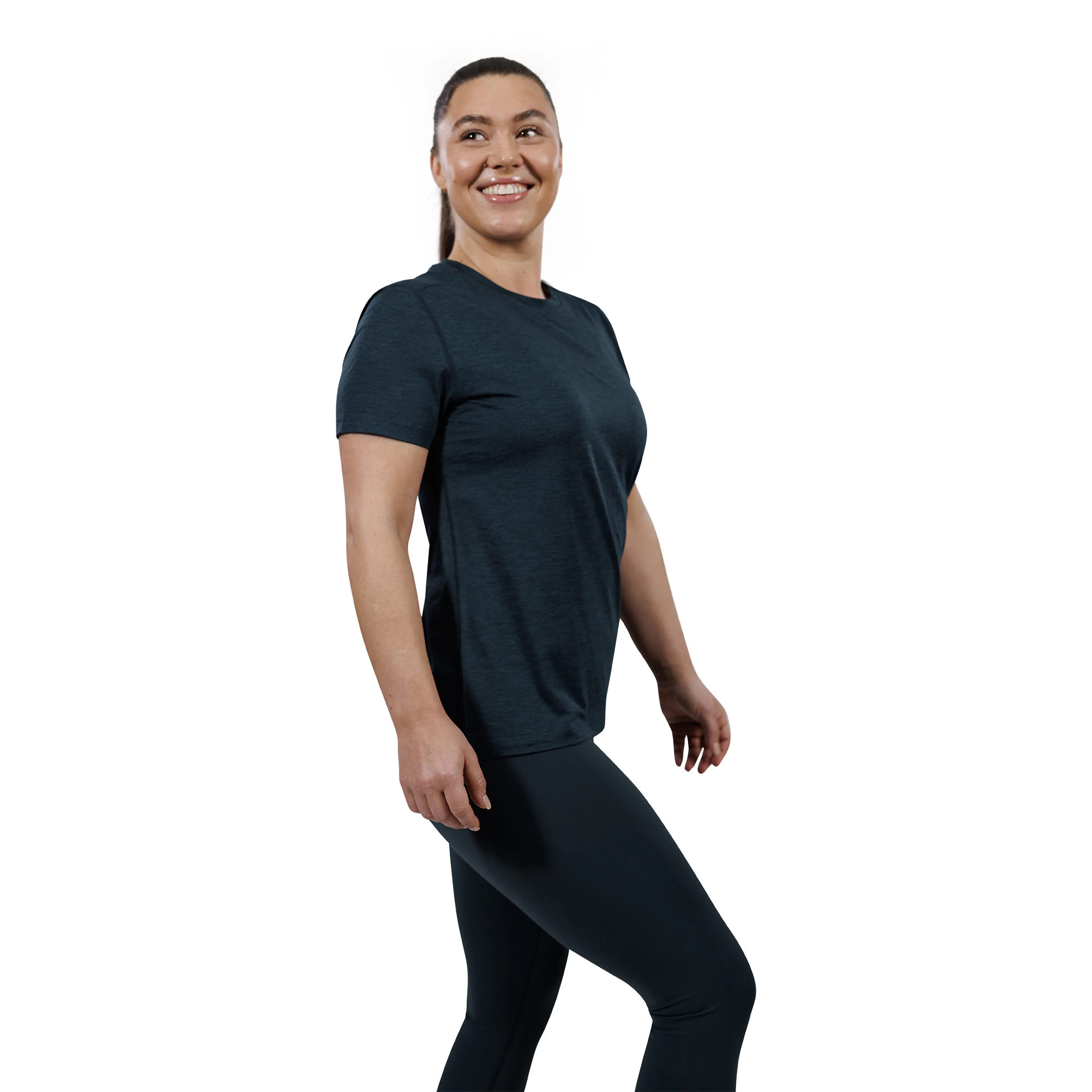 Sapporo W Melange S-S Tee