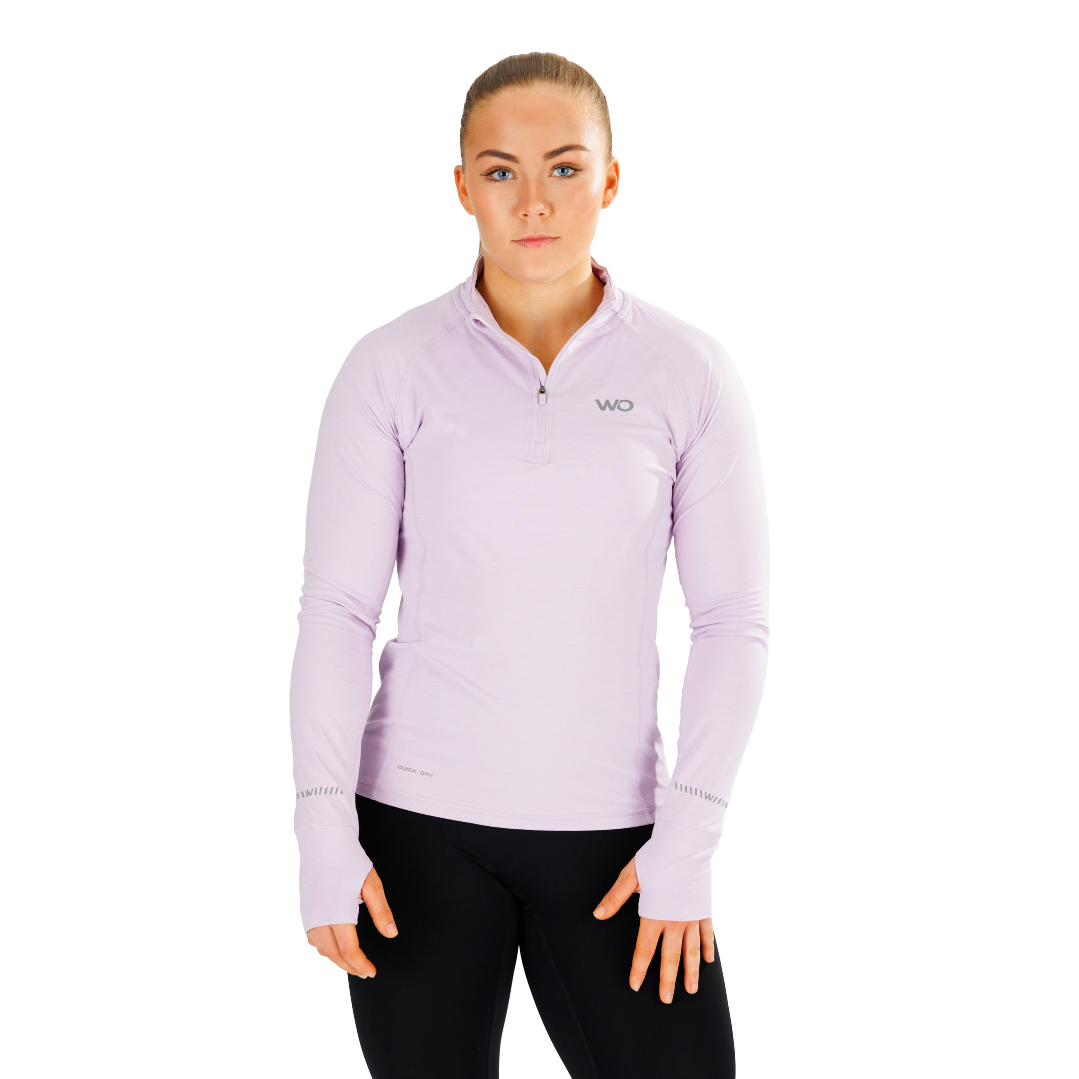 Wolling Melange Performance Midlayer Dame
