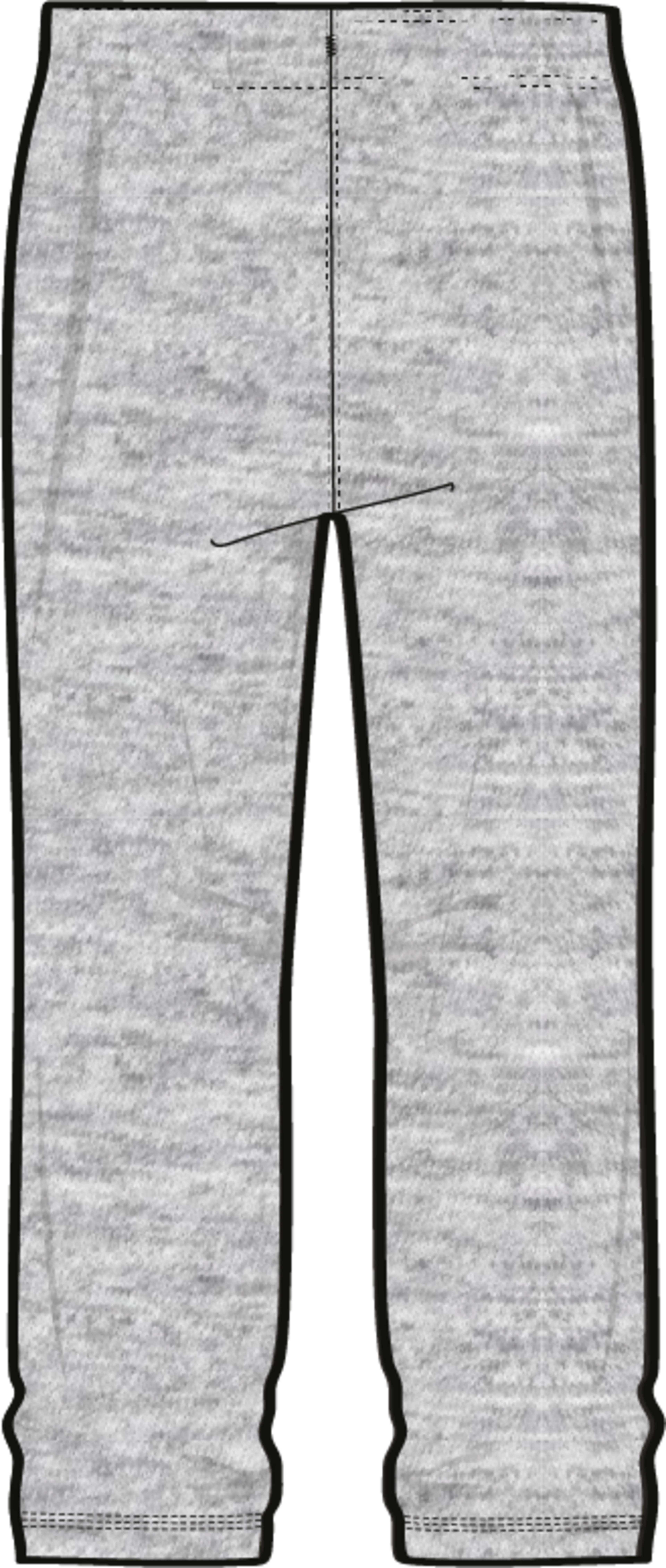 Straight Hem Pants men