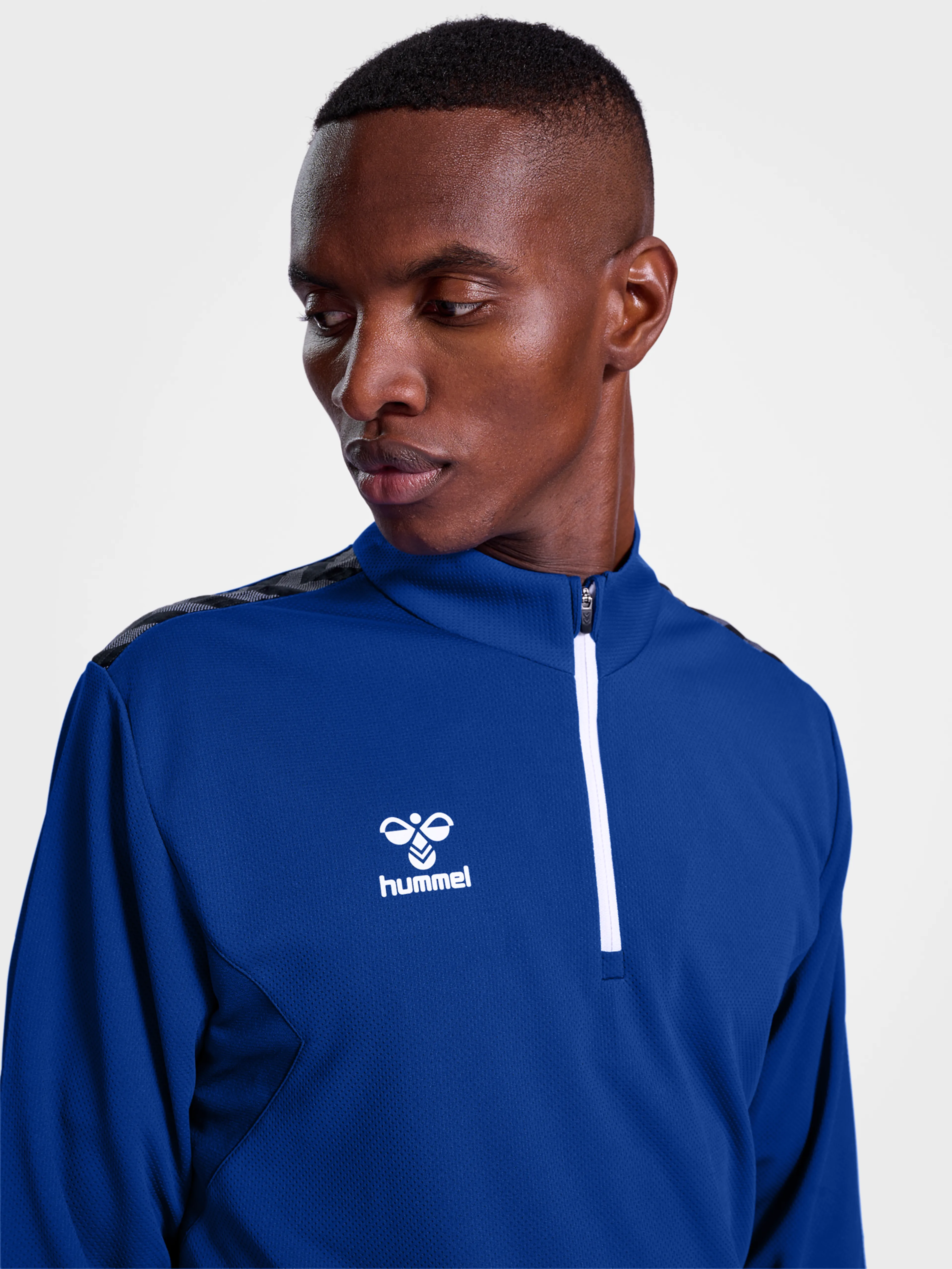 hmlAUTHENTIC HALF ZIP SWEAT treningsgenser unisex