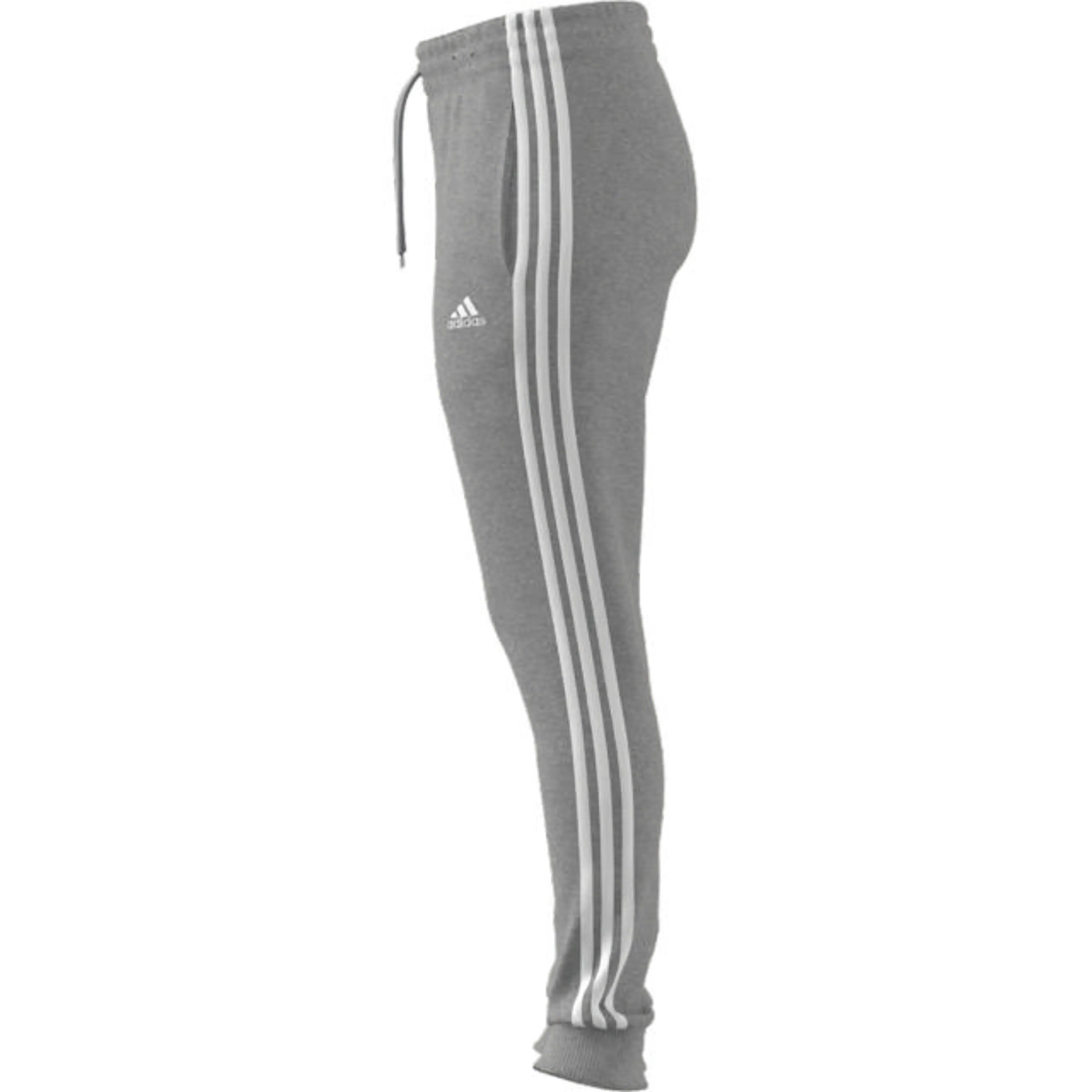 Essentials 3-Stripes French Terry Cuffed joggebukse dame Essentials 3-Stripes French Terry Cuffed joggebukse dame