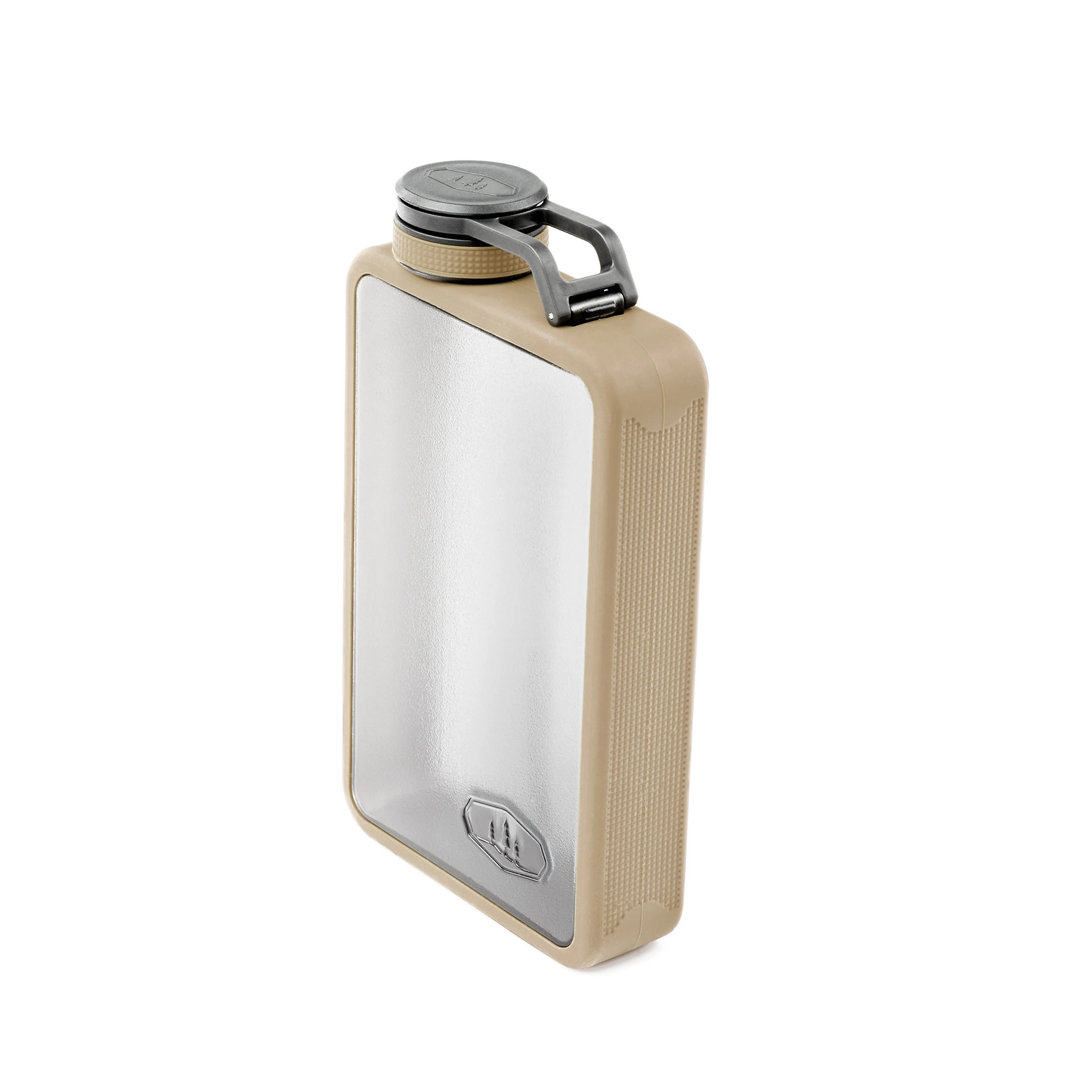 BOULDER FLASK 6 OZ SAND
