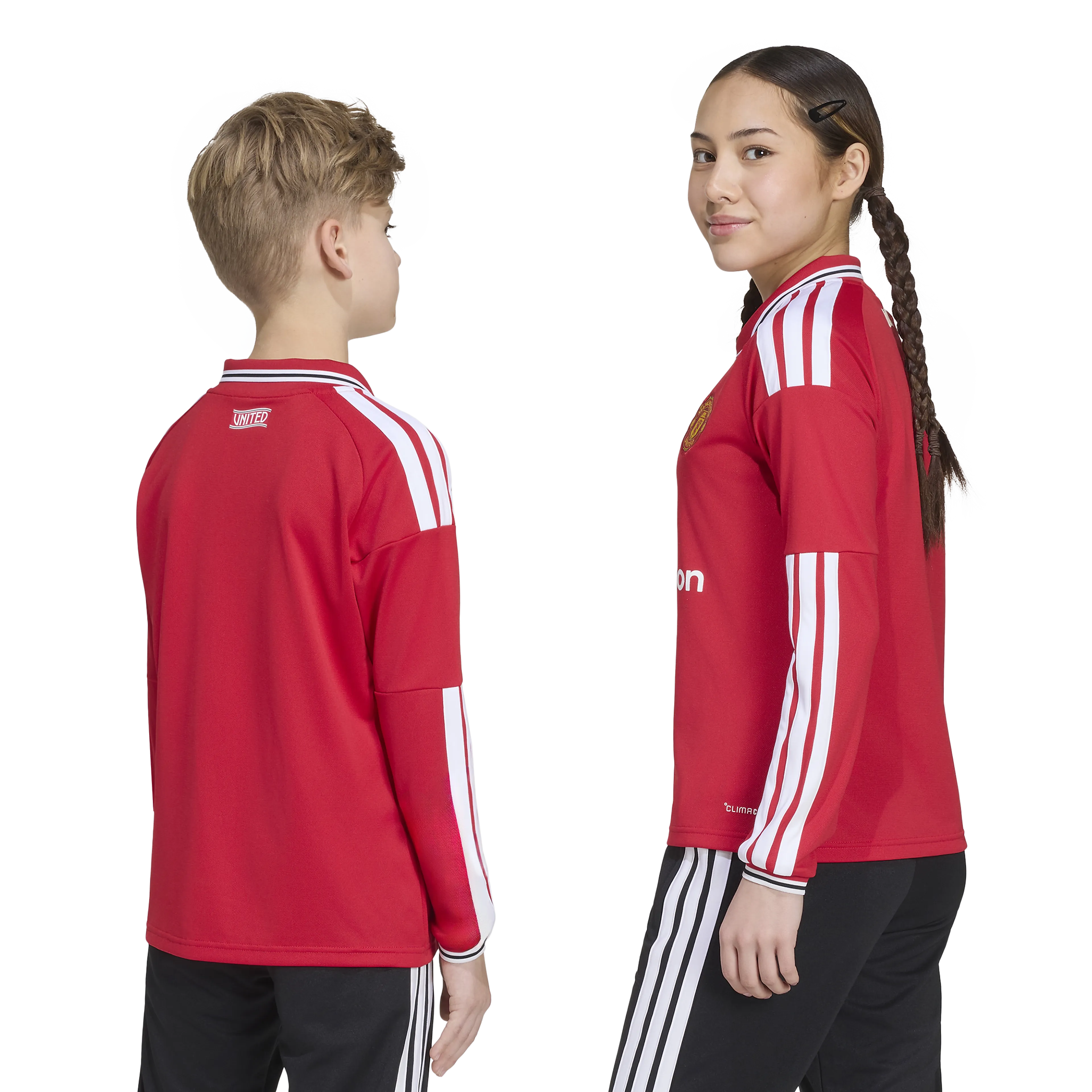 Manchester United 26/27 Hjemmedrakt langermet Barn