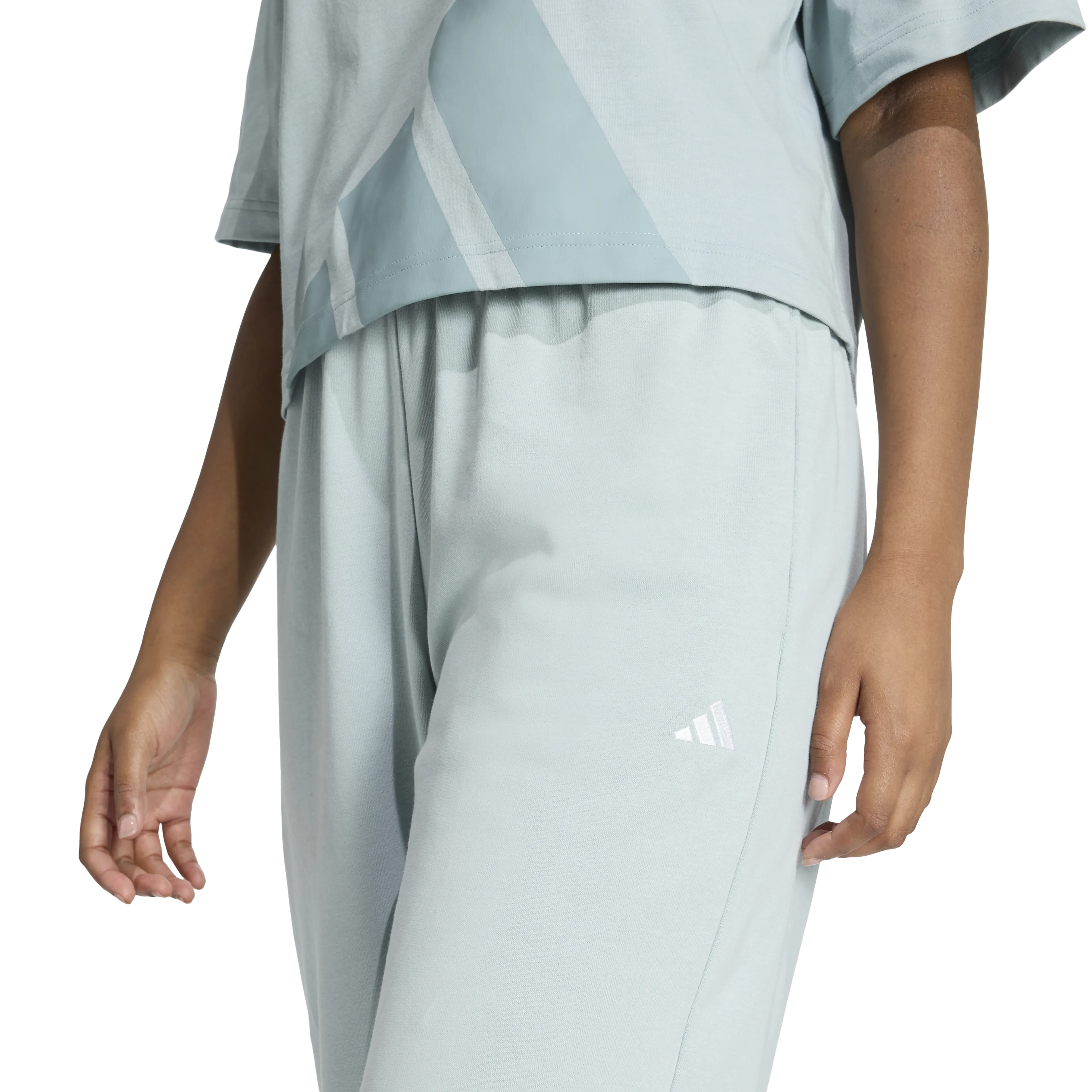 Essentials Small Logo French Terry Cuffed Joggebukse Dame