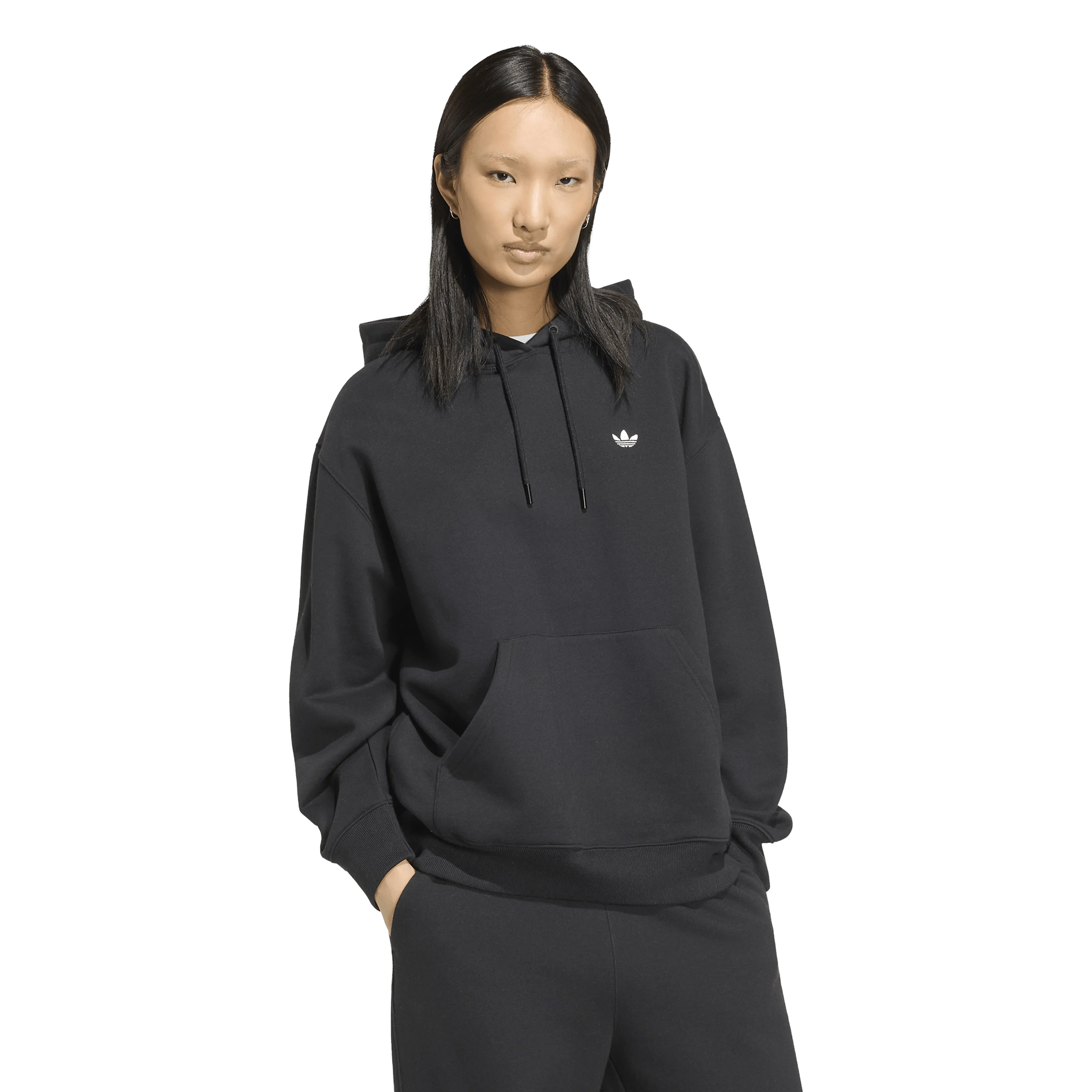 ESSENTIALS OVERSIZED FLEECE HOODIE Dame