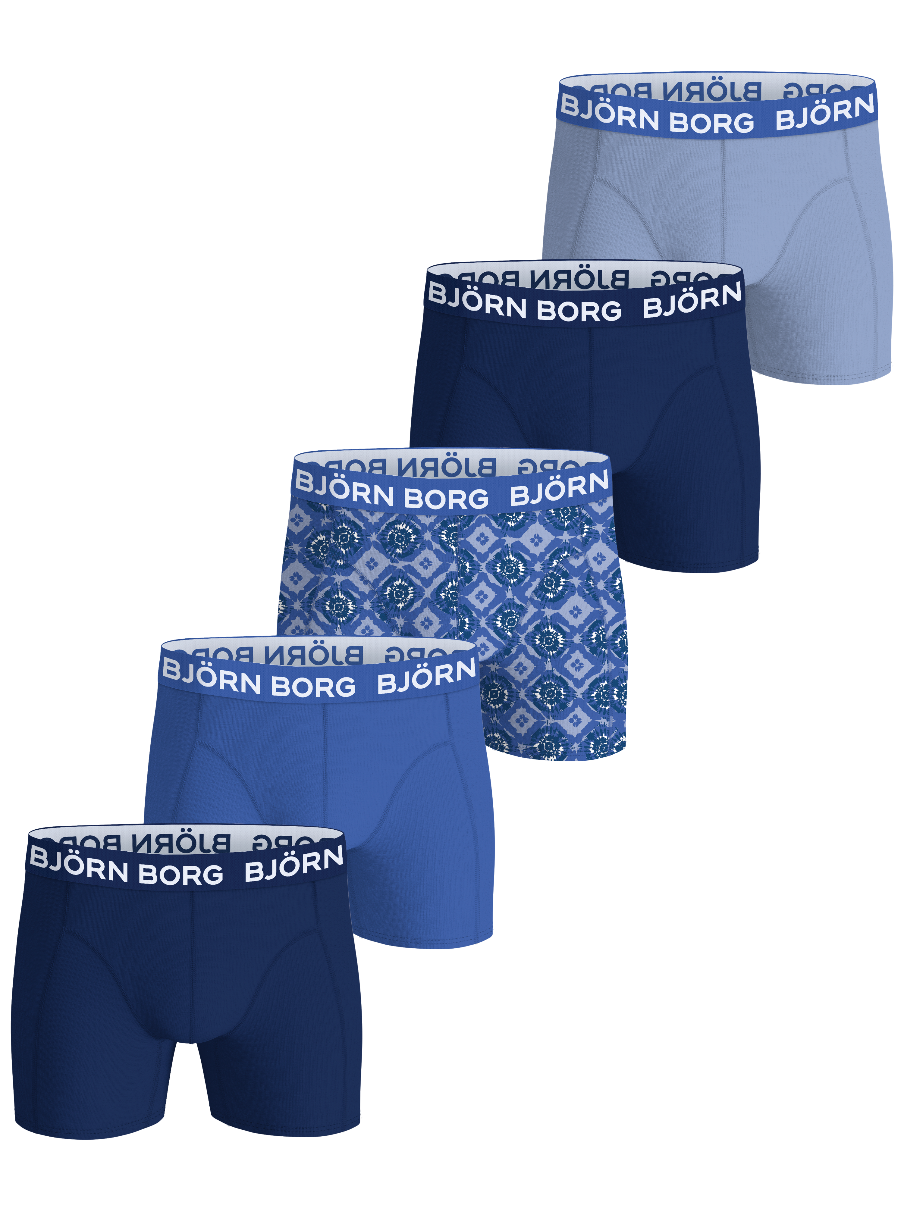 COTTON STRETCH BOXER 5p