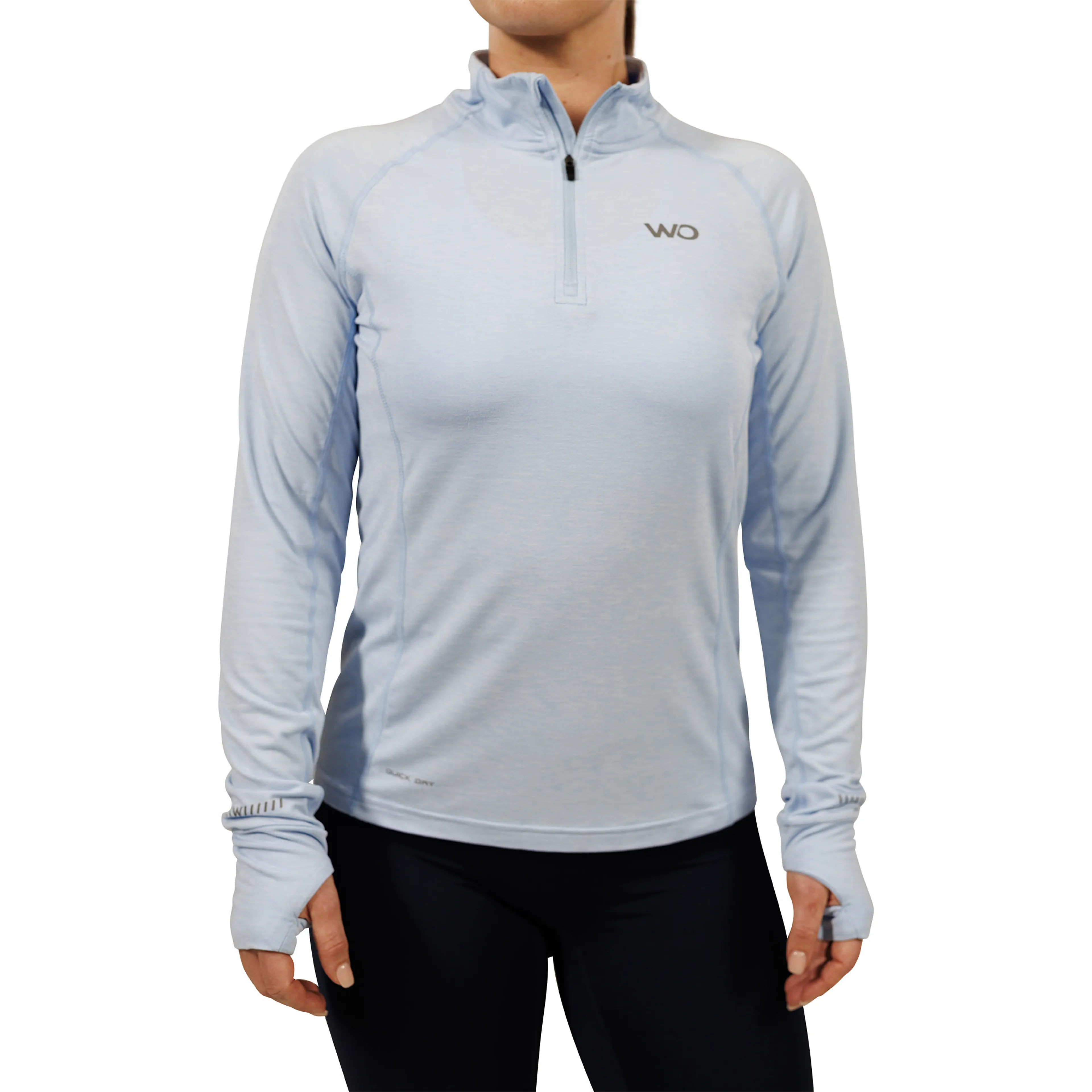 Wolling Melange Performance Midlayer Dame