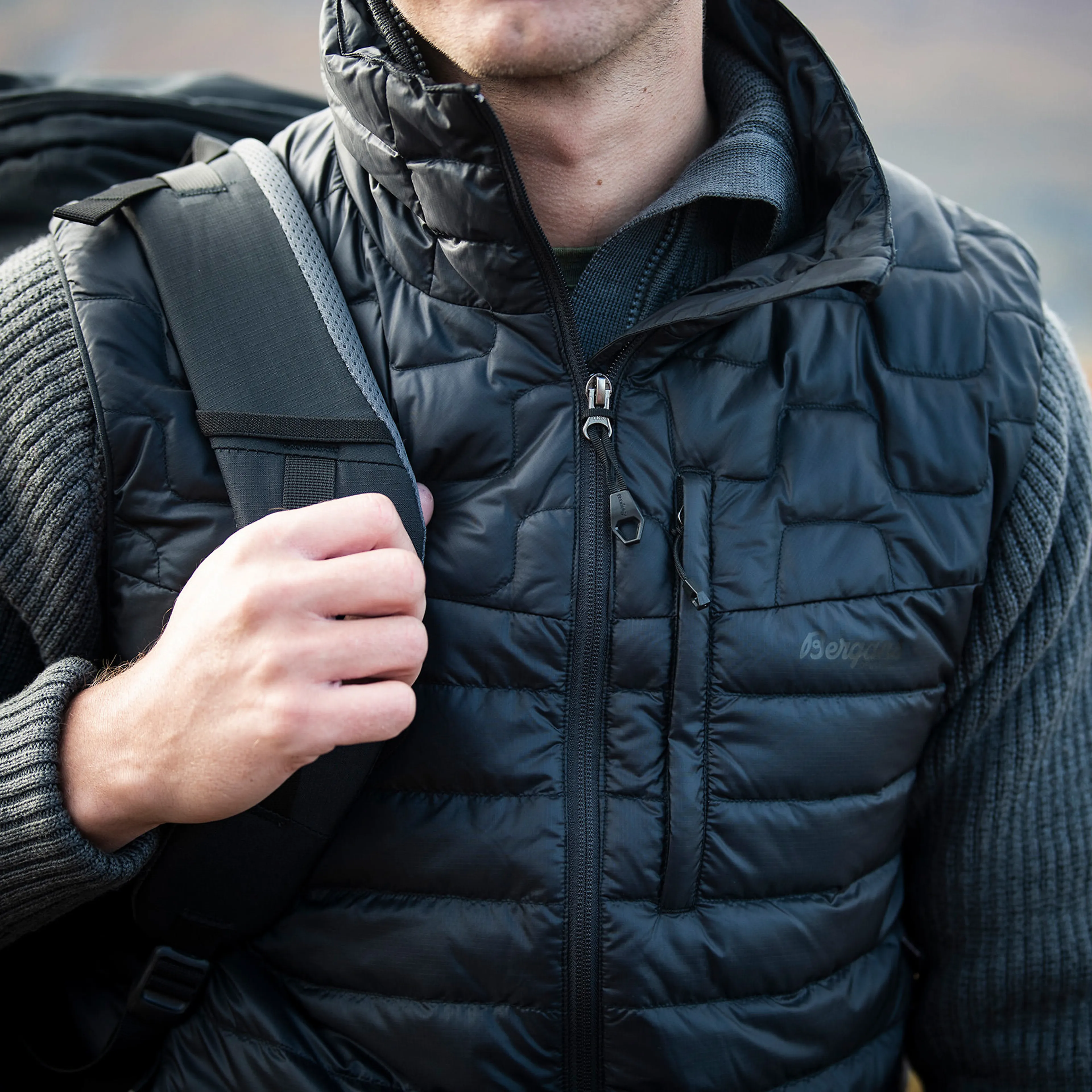 Magma Light Down Vest Men