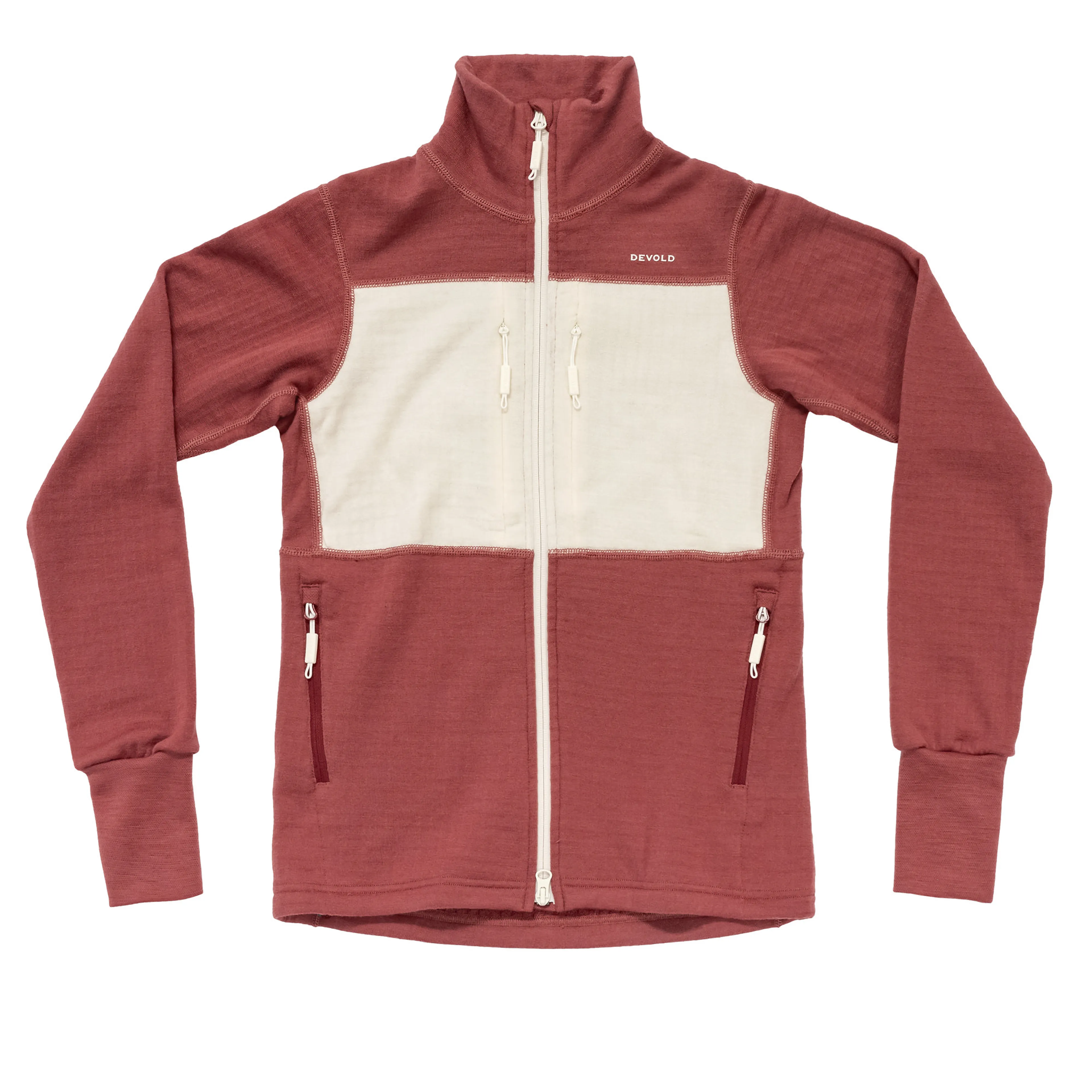 EGGA GRID MERINO JKT WMN