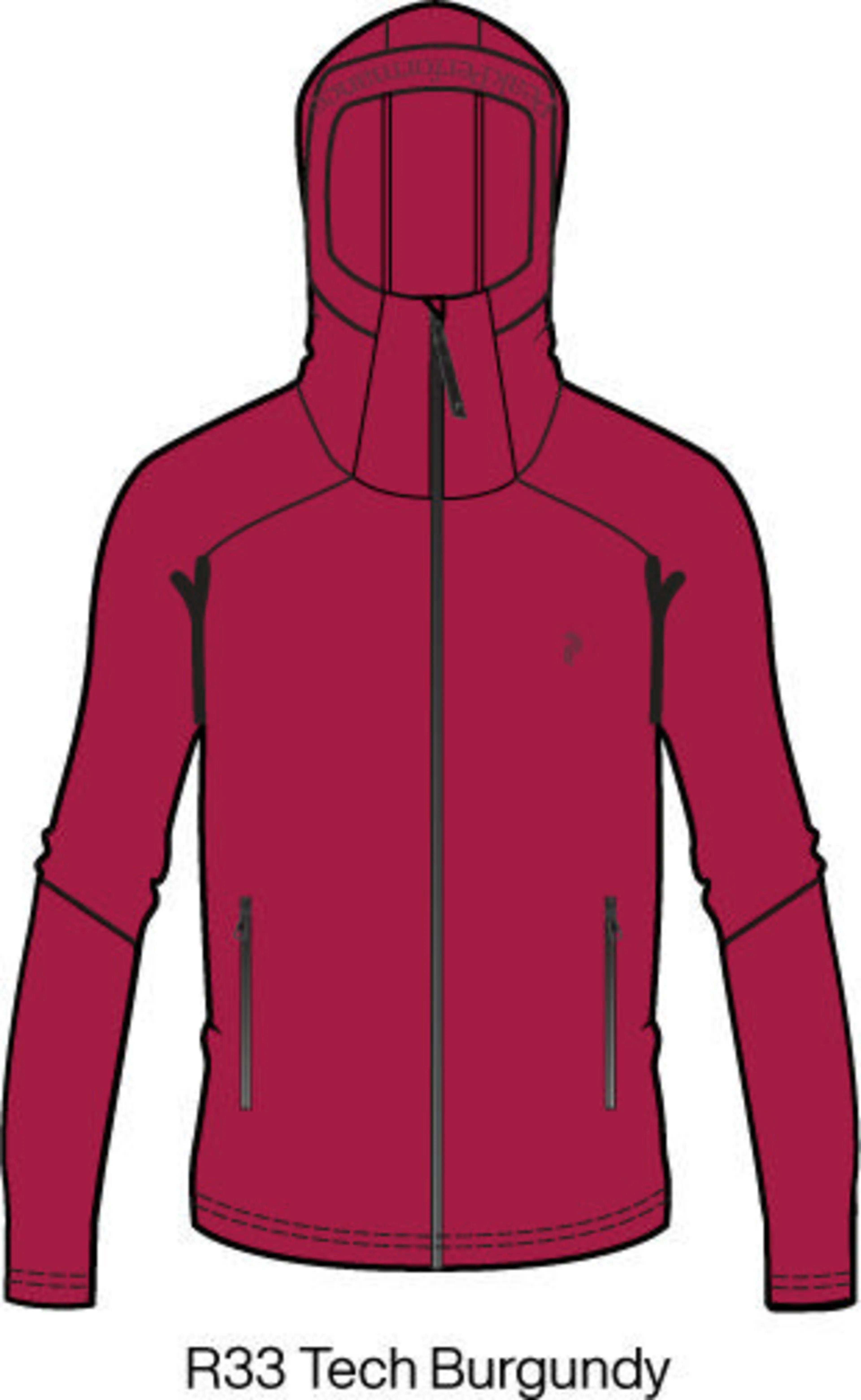 W Rider Essentials Zip Hood