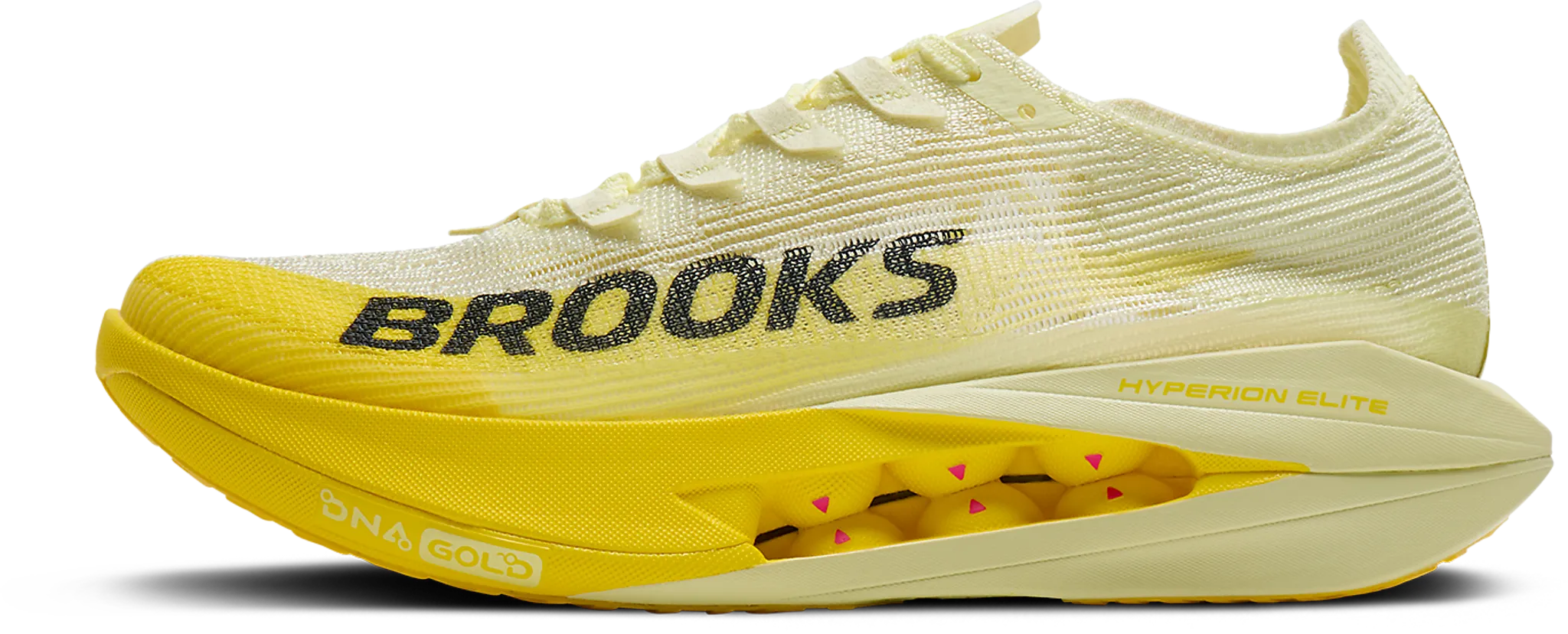BROOKS SPORTS Hyperion Elite 5 Luminary/Yellow/Gray Unisex | Løplabbet.no
