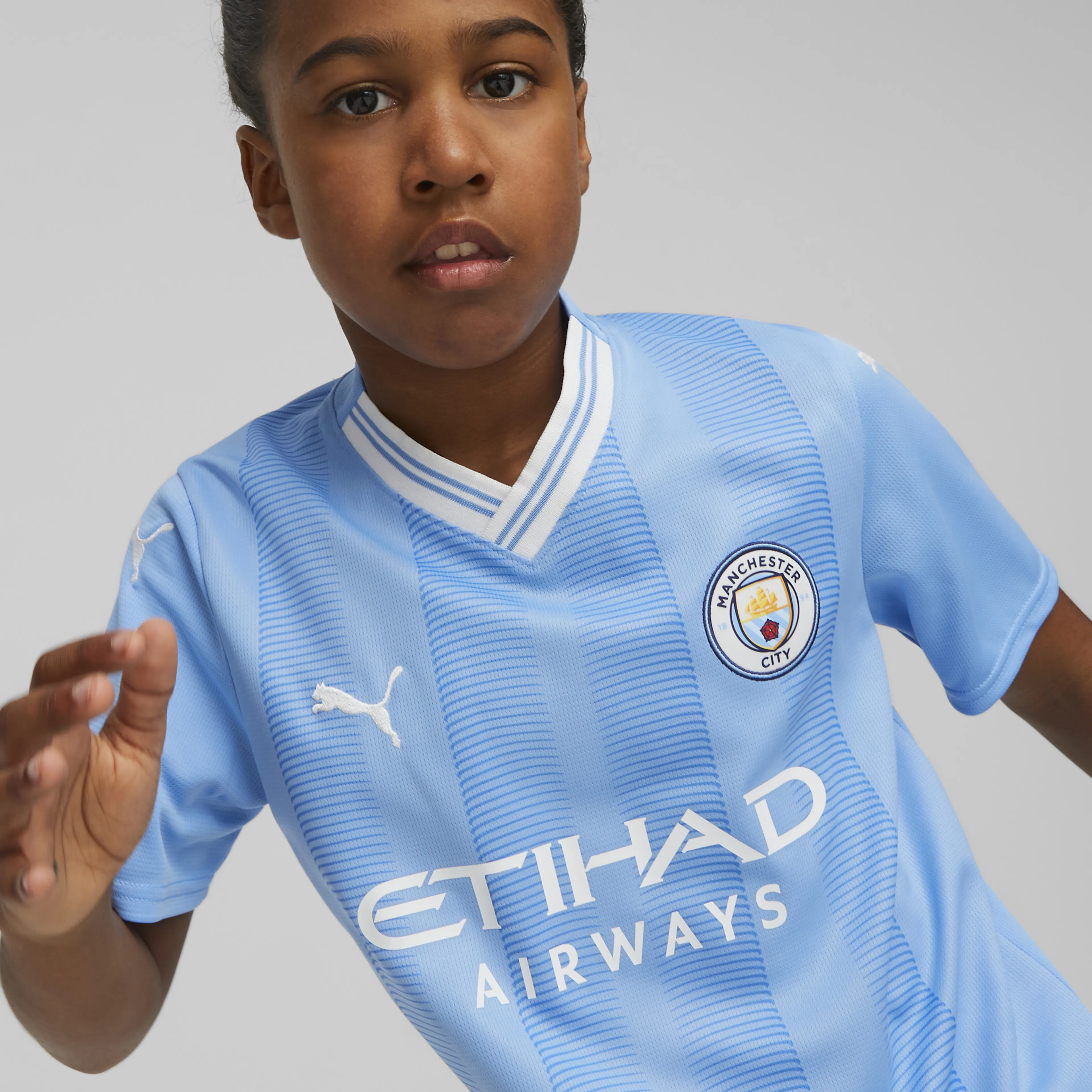 Manchester City Hjemmedrakt Replica 23/24 Junior Manchester City Hjemmedrakt Replica 23/24 Junior