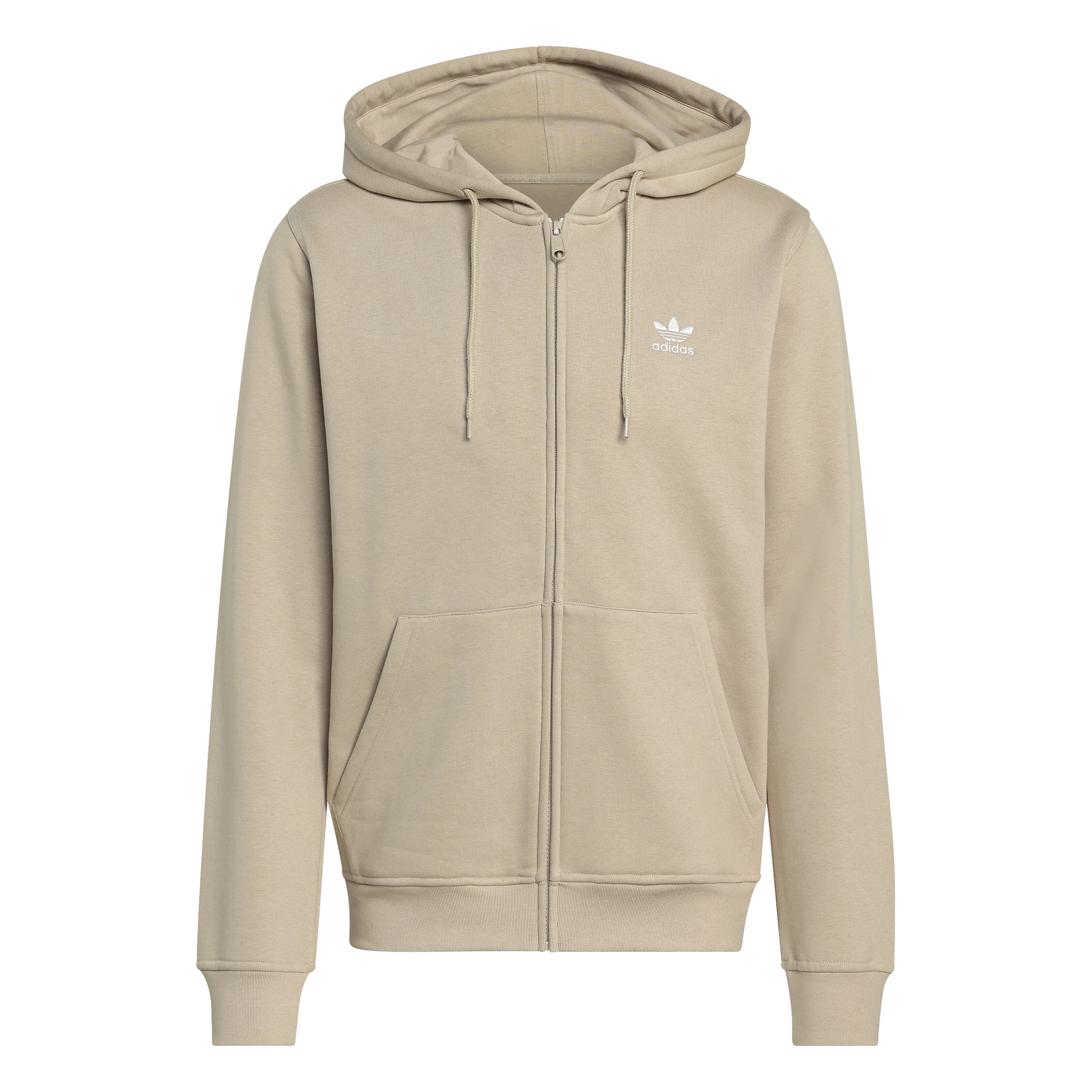 Trefoil Essentials Full-Zip Hoodie