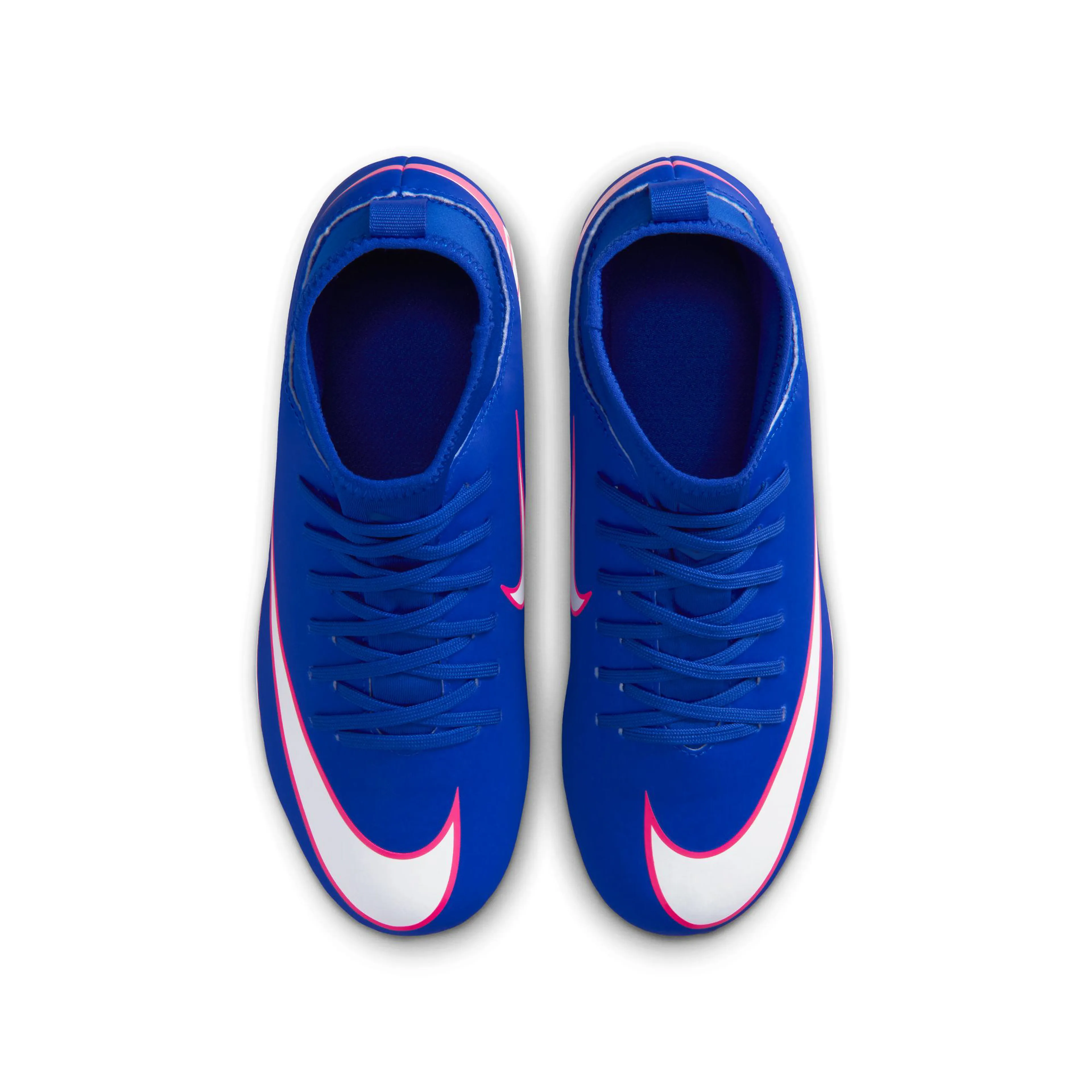 Jr. Mercurial Superfly 10 Club Little/Big Kids' Multi-Ground High-Top Fotballsko Gress/Kunstgress