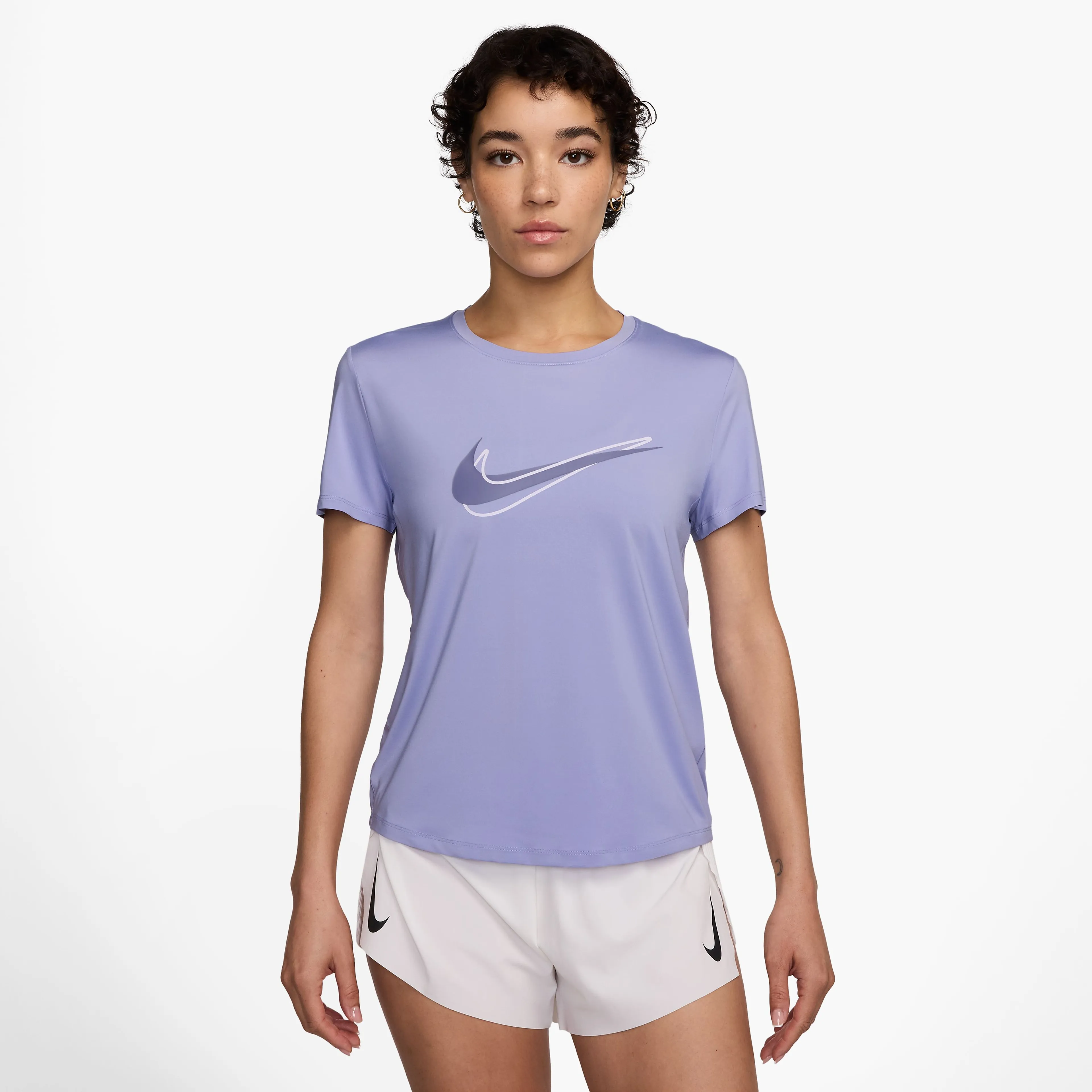 One Swoosh Women's Dri-FIT Short-Sleeve Running Top One Swoosh Women's Dri-FIT Short-Sleeve Running Top