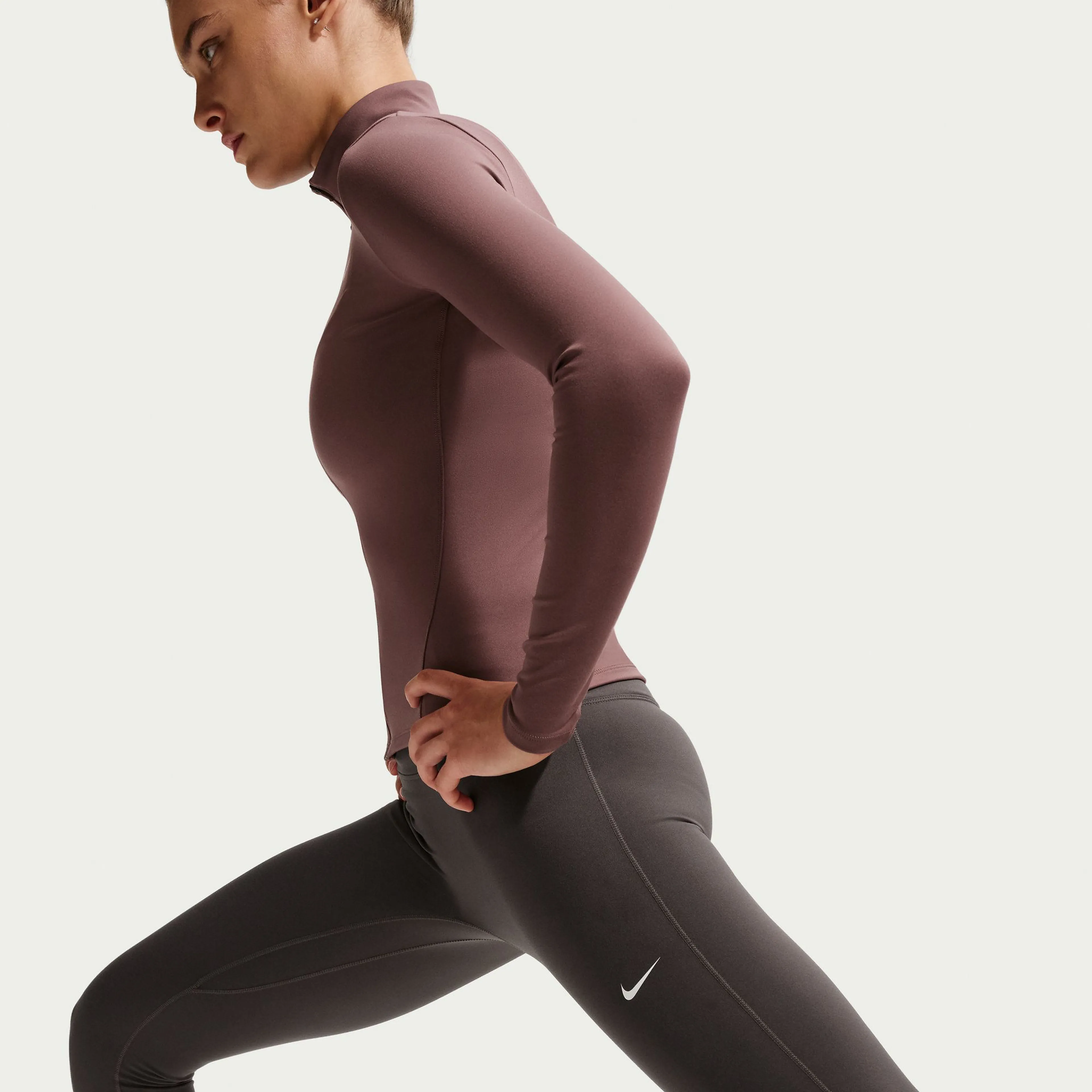  One Seamless Front Women's High-Waisted Full-Length Leggings