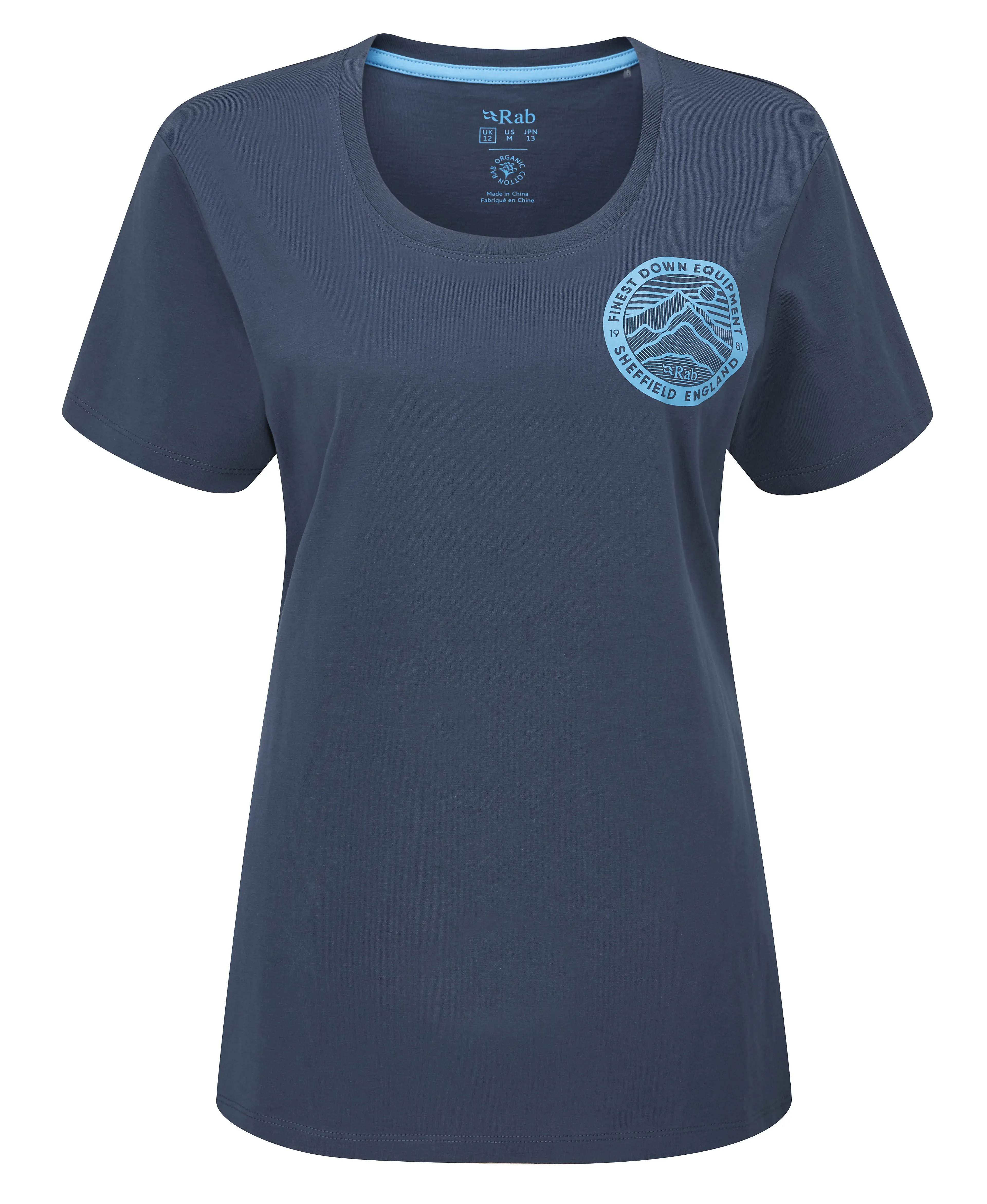 Stance 3 Peaks t-skjorte dame