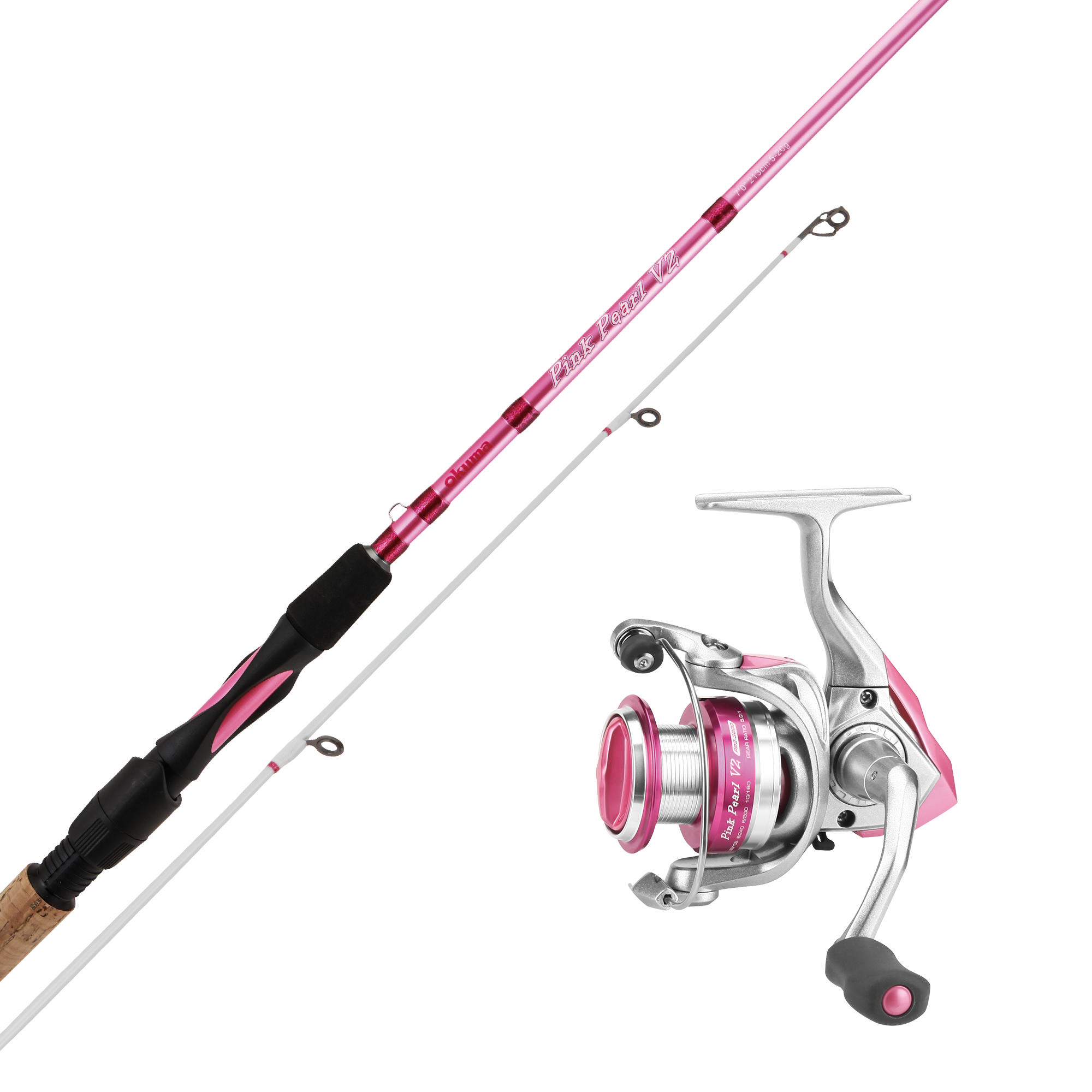Combo Pink Pearl V2 8'2 249cm 10-32g - Pink Pearl 3000 - 0,19mm braid
