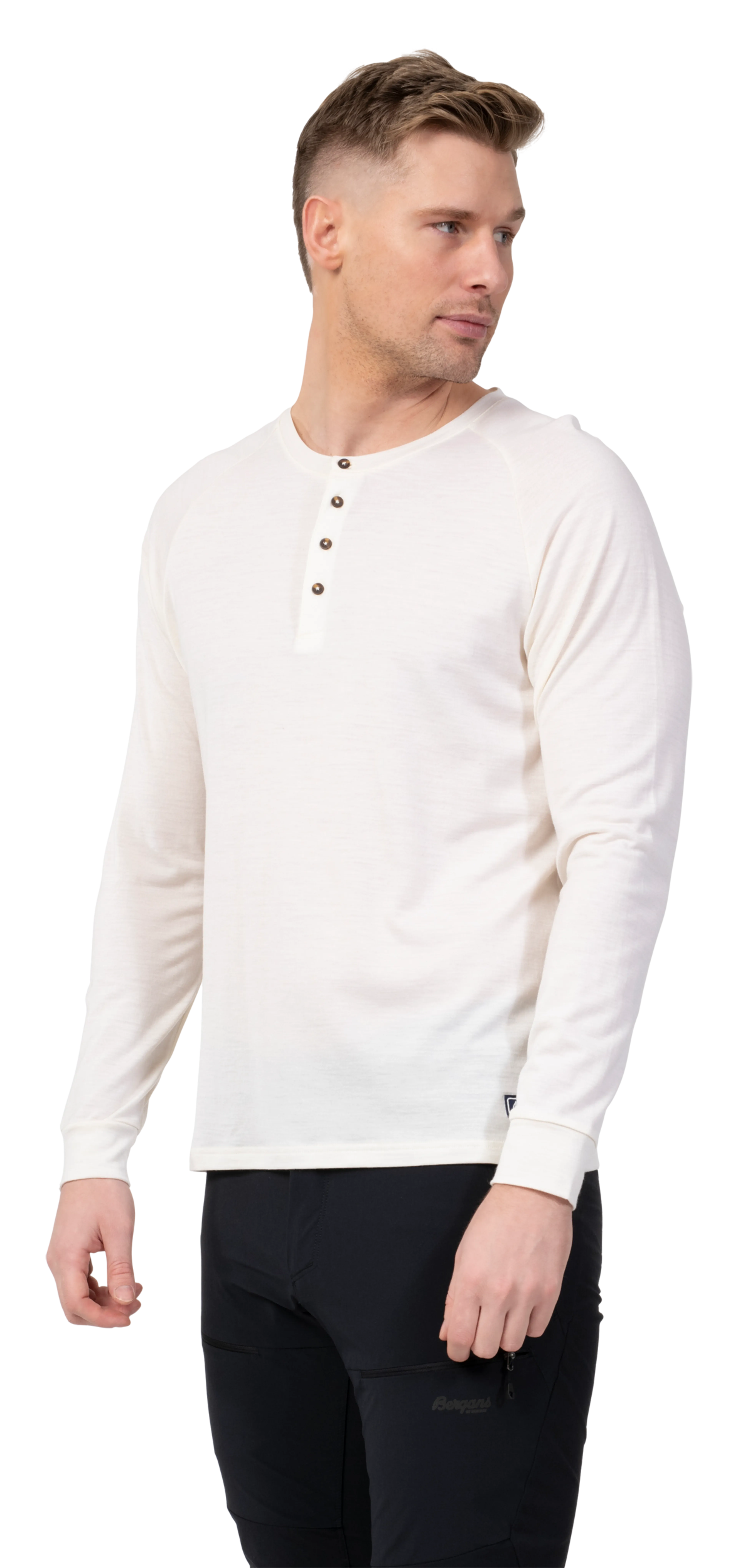 Lysebu Wool Henley Men Lysebu Wool Henley Men