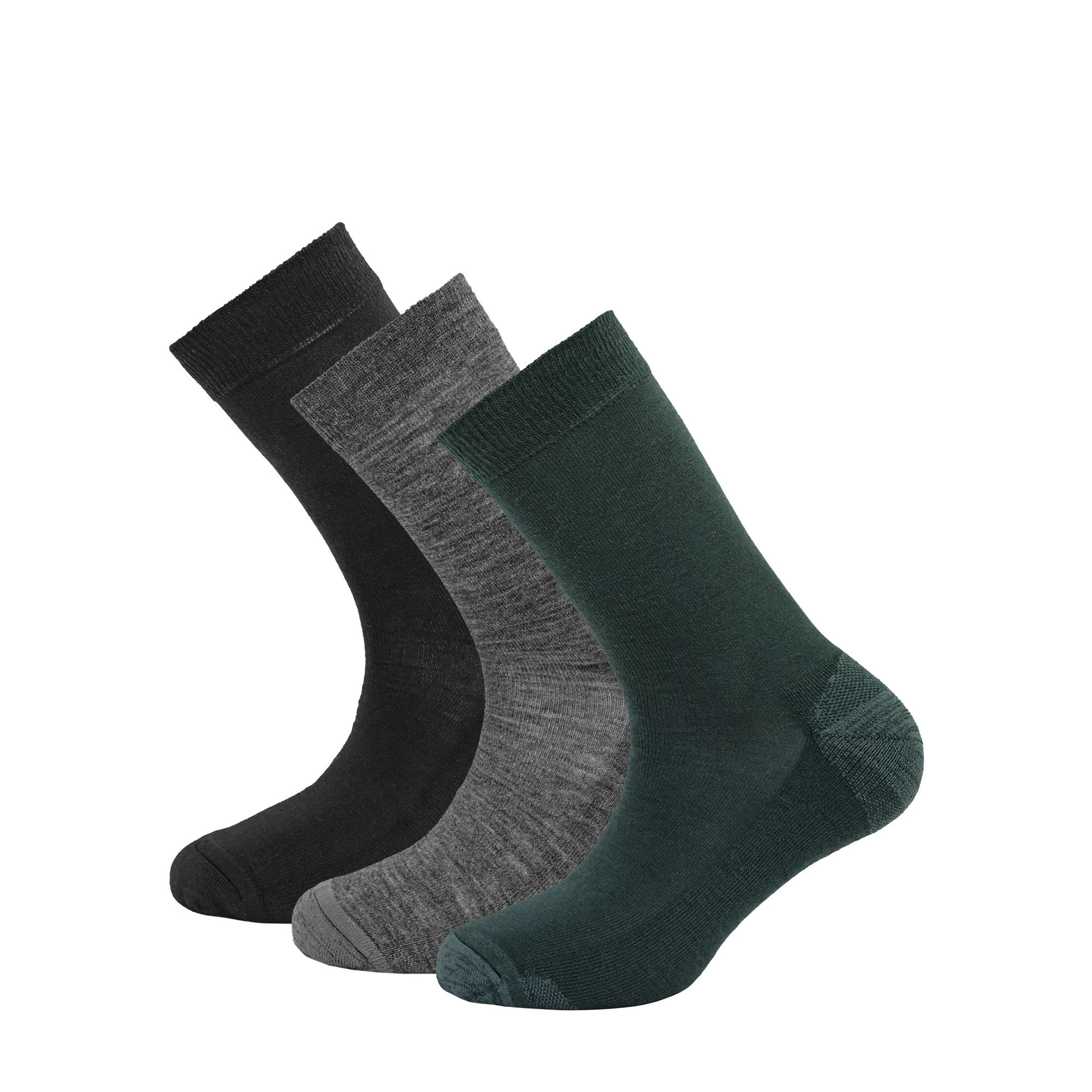 DAILY MERINO MEDIUM SOCK 3PK DAILY MERINO MEDIUM SOCK 3PK
