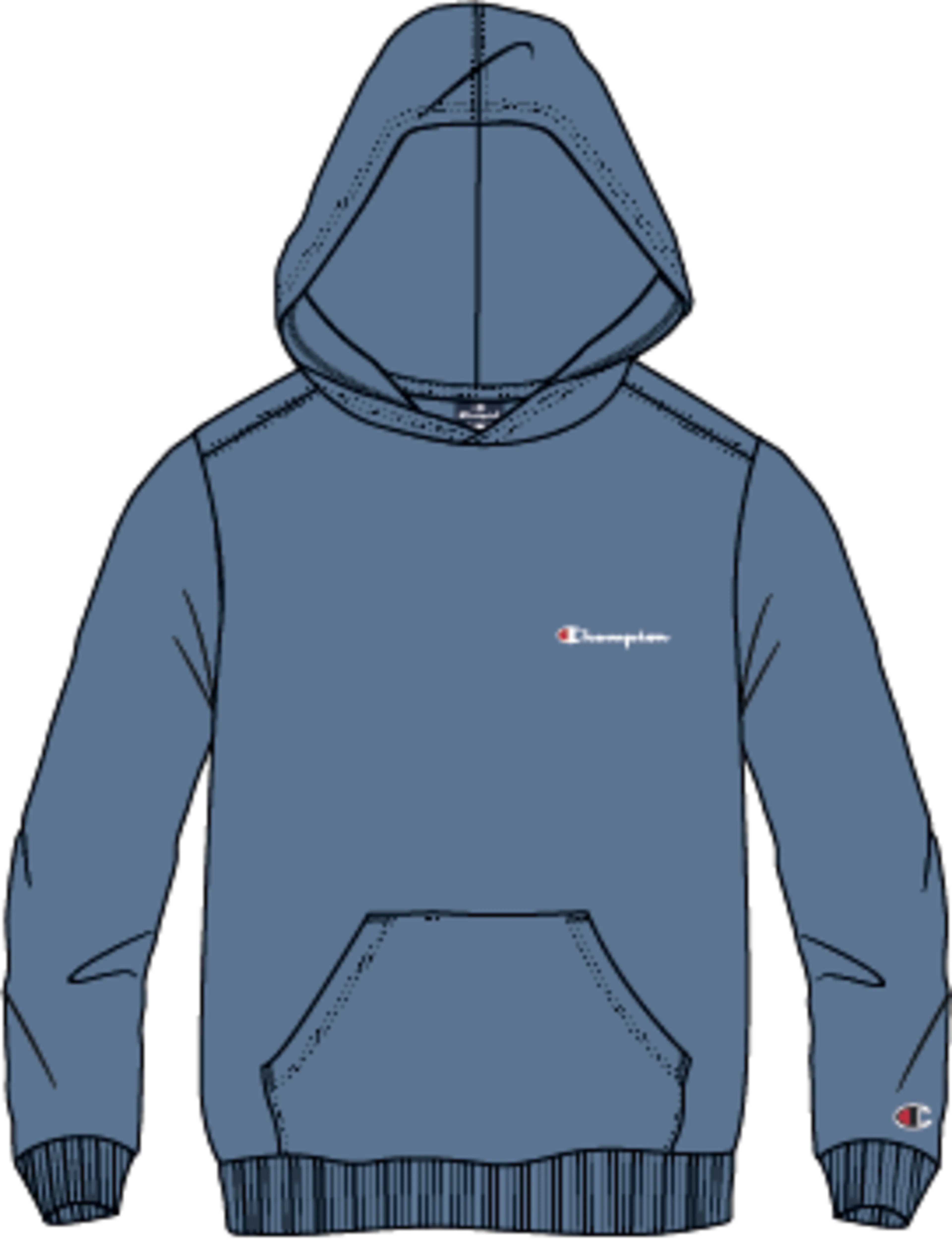 ICONS Hoodie Contrast Small Logo ICONS Hoodie Contrast Small Logo