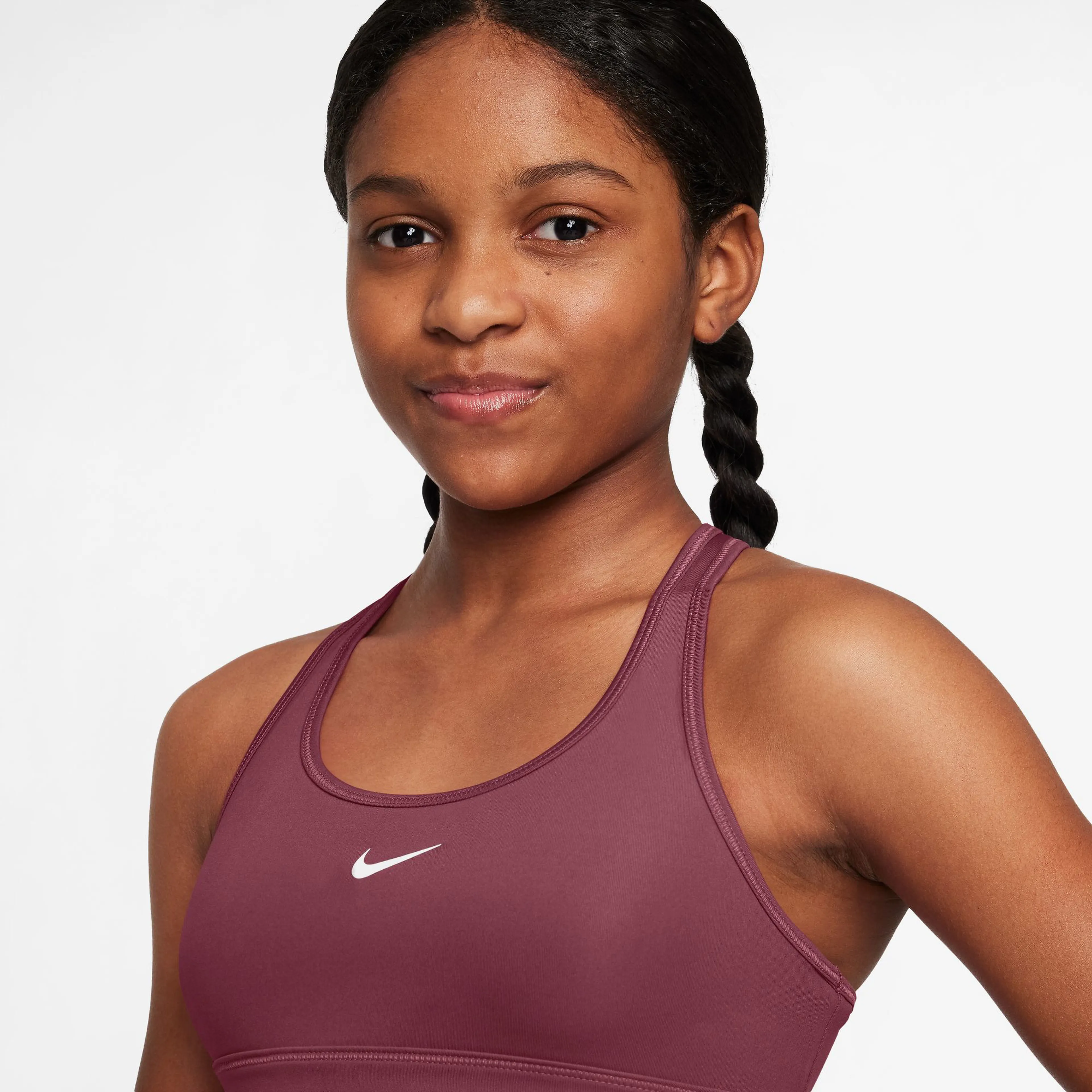 Swoosh Girls' Sports Bra