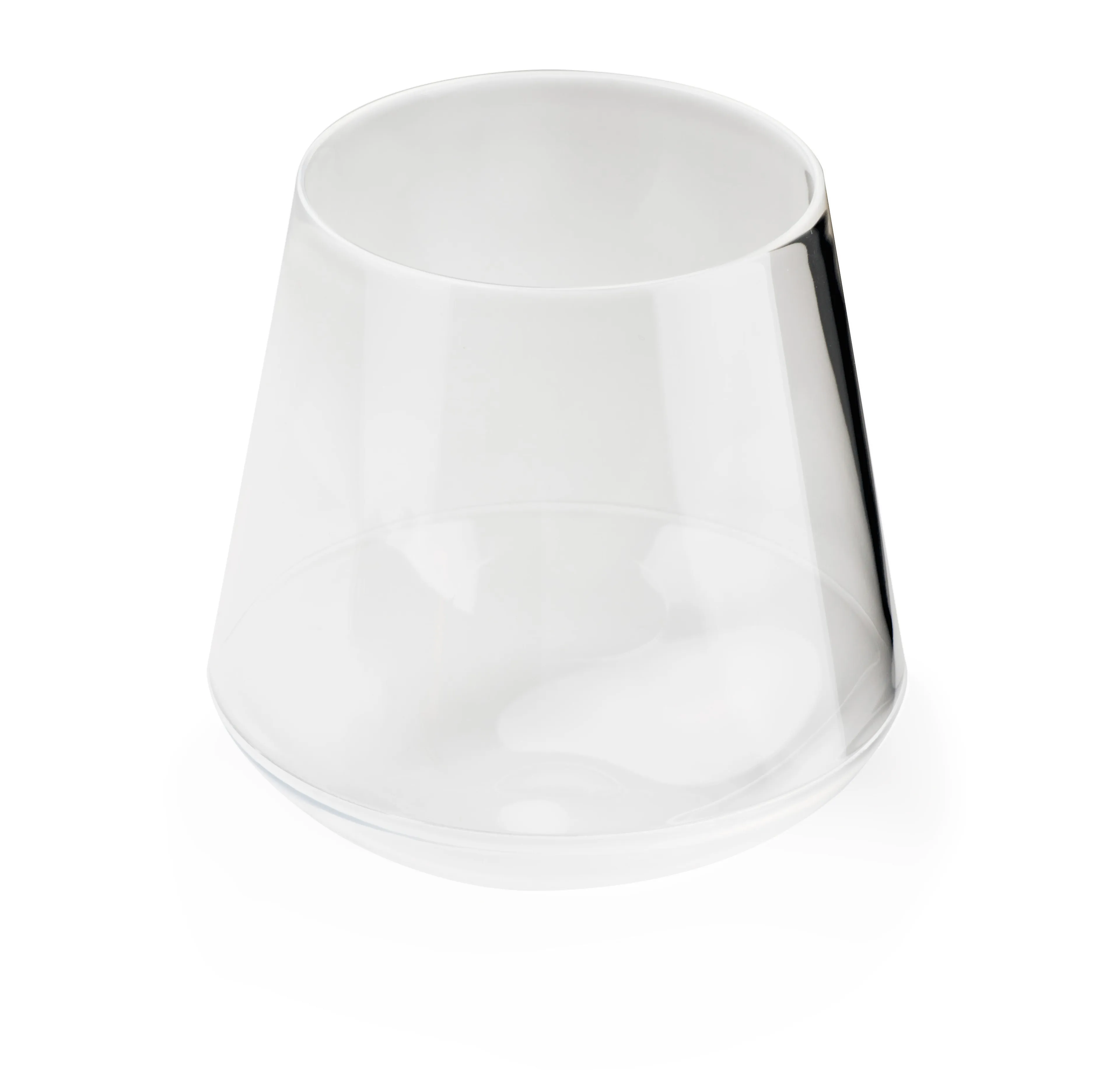 STEMLESS RED WINE GLASS