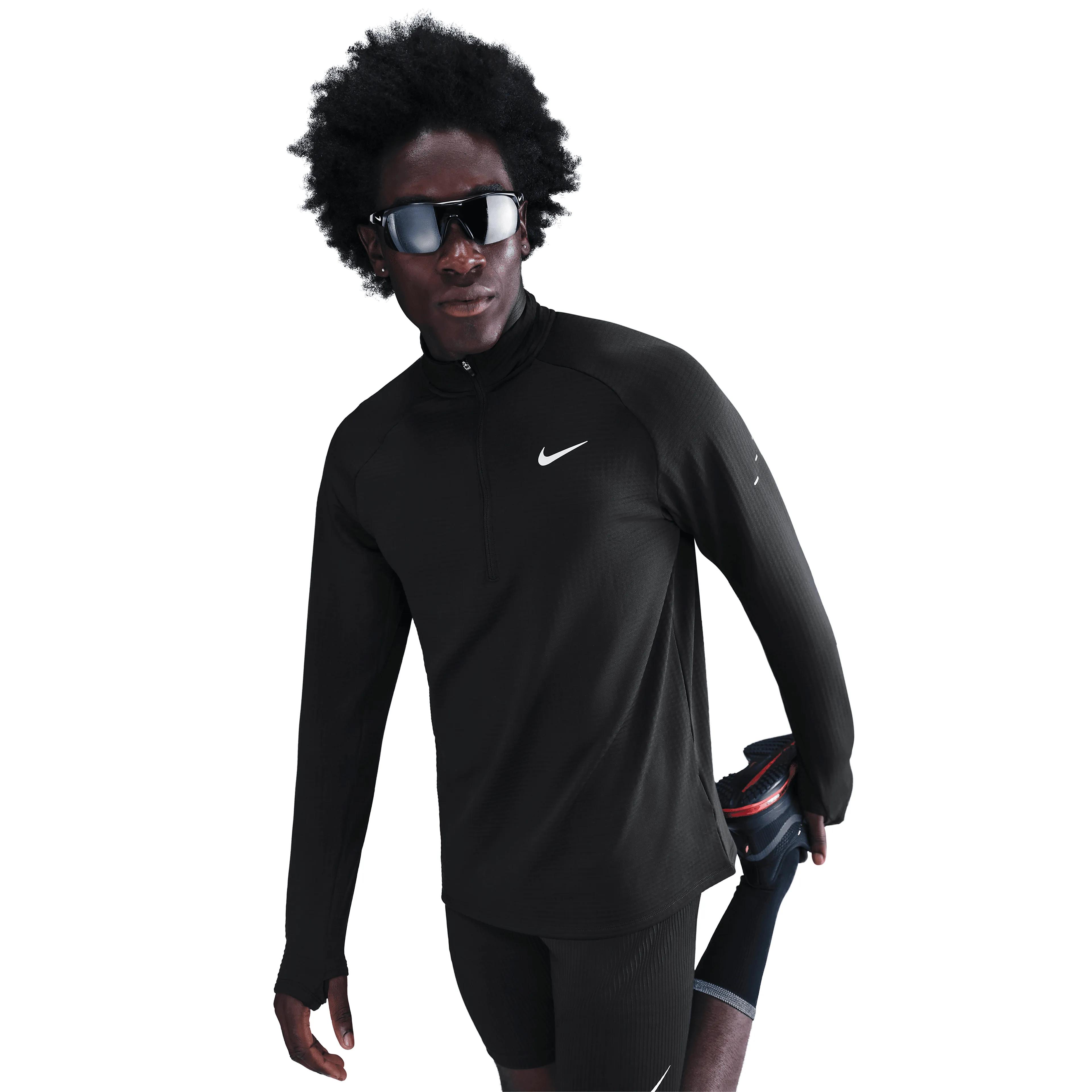 Stride Men's Therma-FIT Repel Winterized 1/2-Zip Running Top