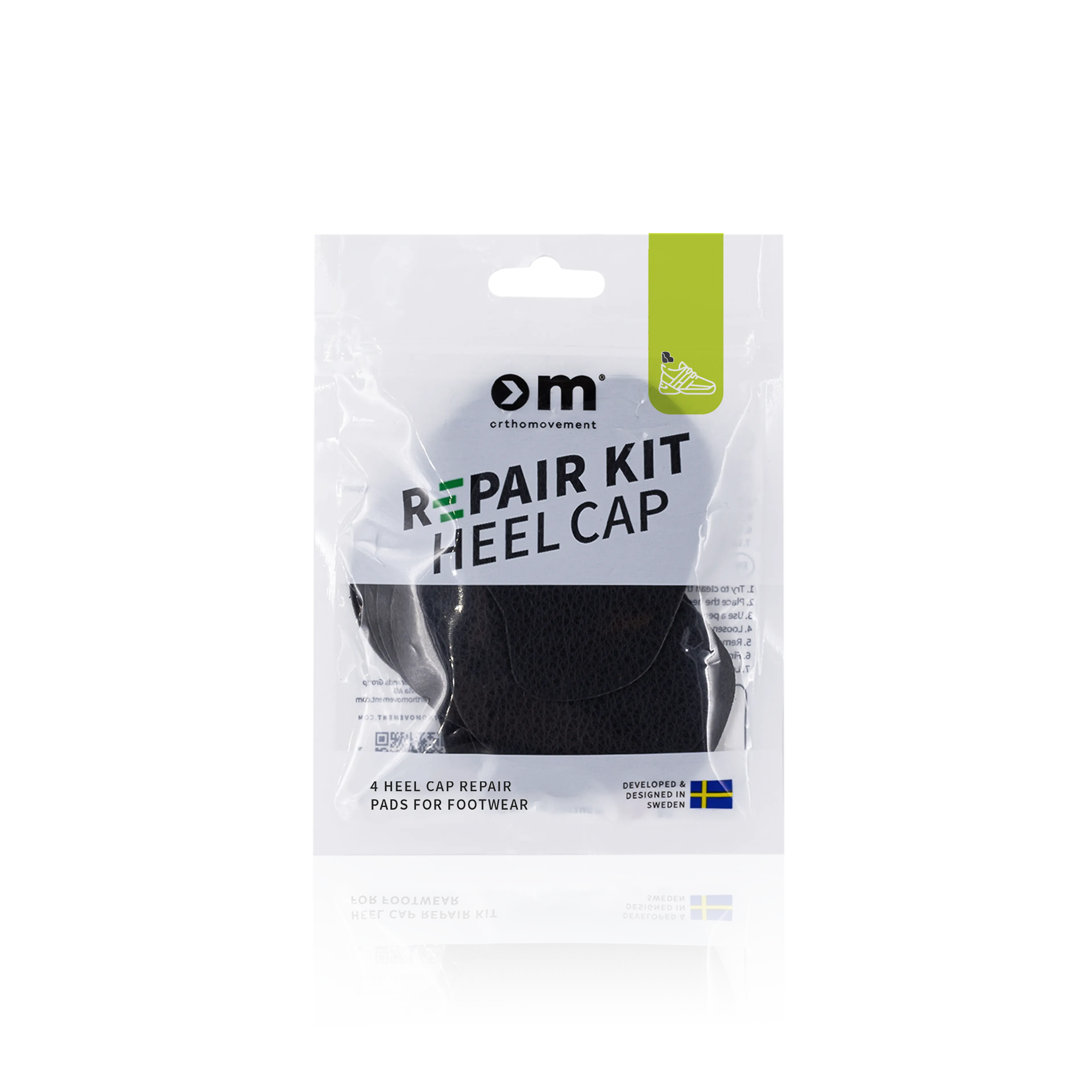 Heel Cap Repair Kit 4-pack