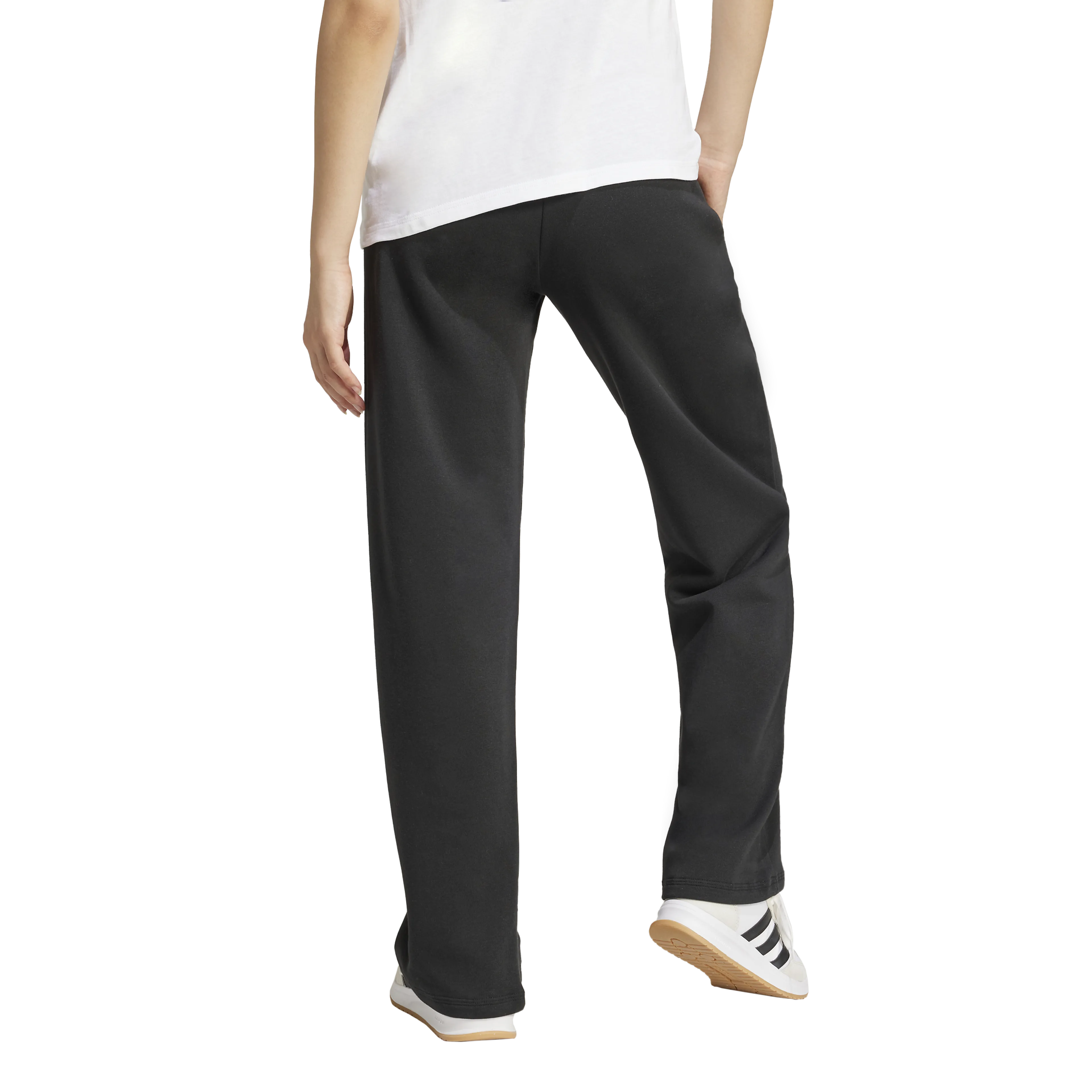 Essentials Small Logo Feel Cozy Open Hem Bukse