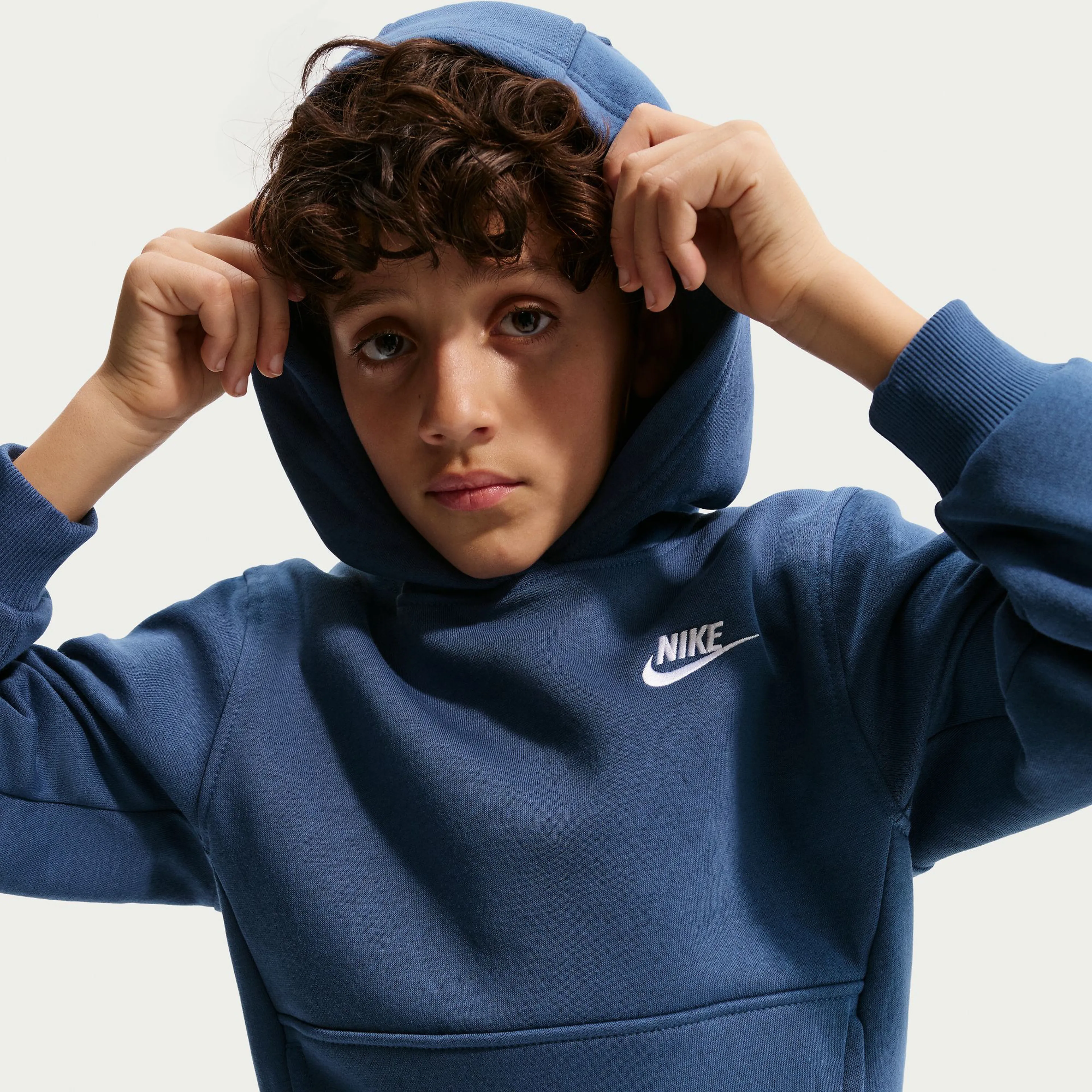 Sportswear Club Fleece Big Kids' Pullover Hoodie