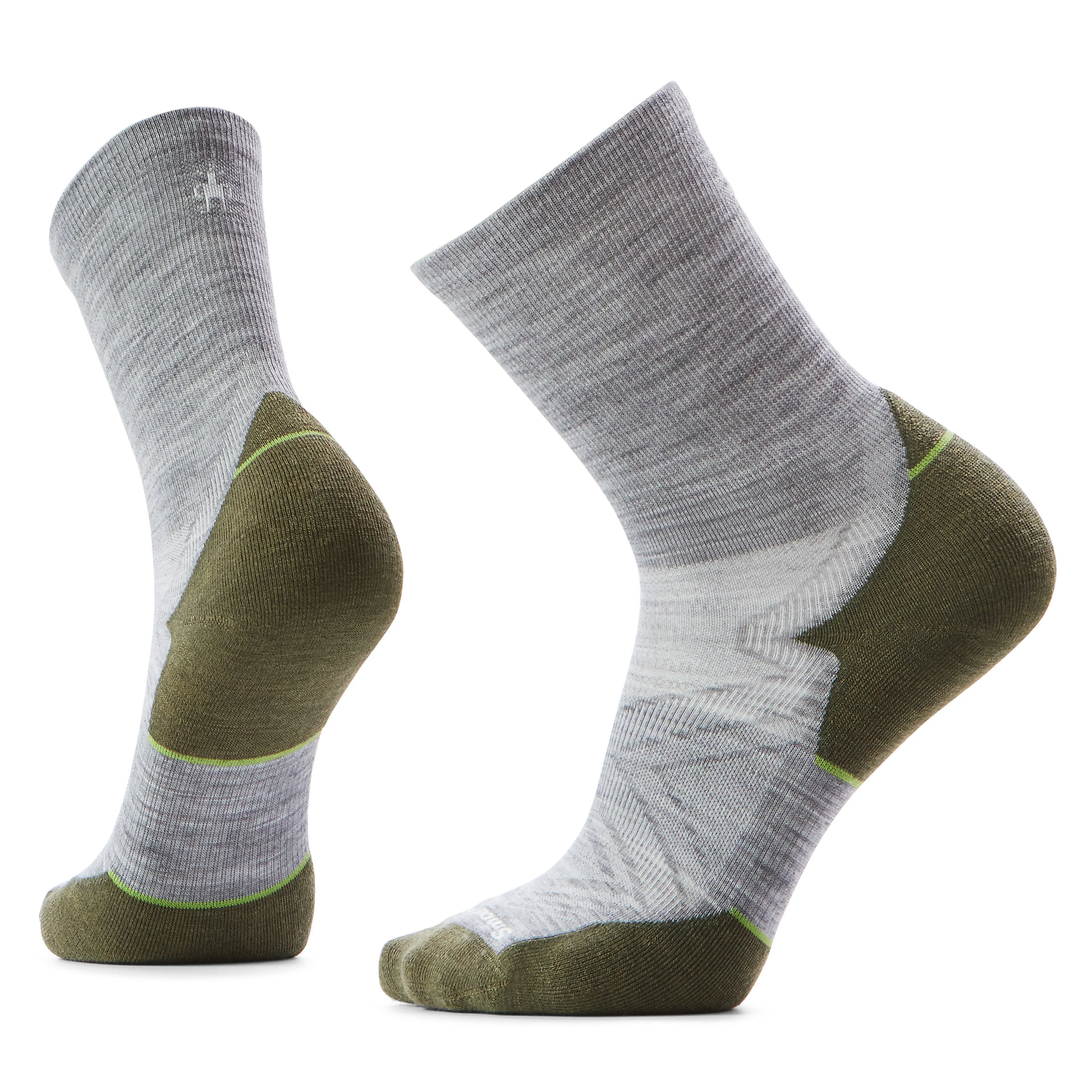 Run Targeted Cushion Mid Crew Socks