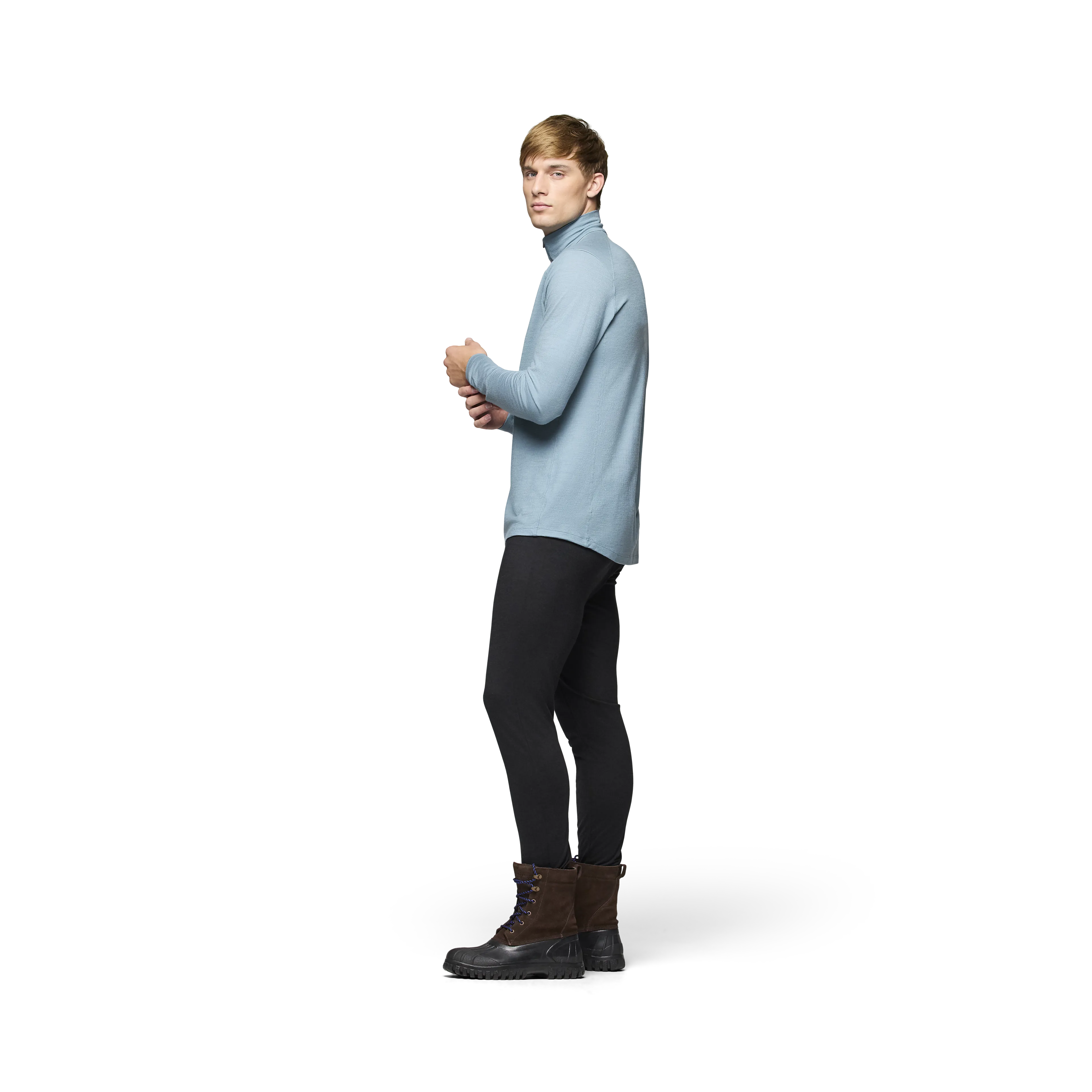 femund pureUll Zip Neck M's