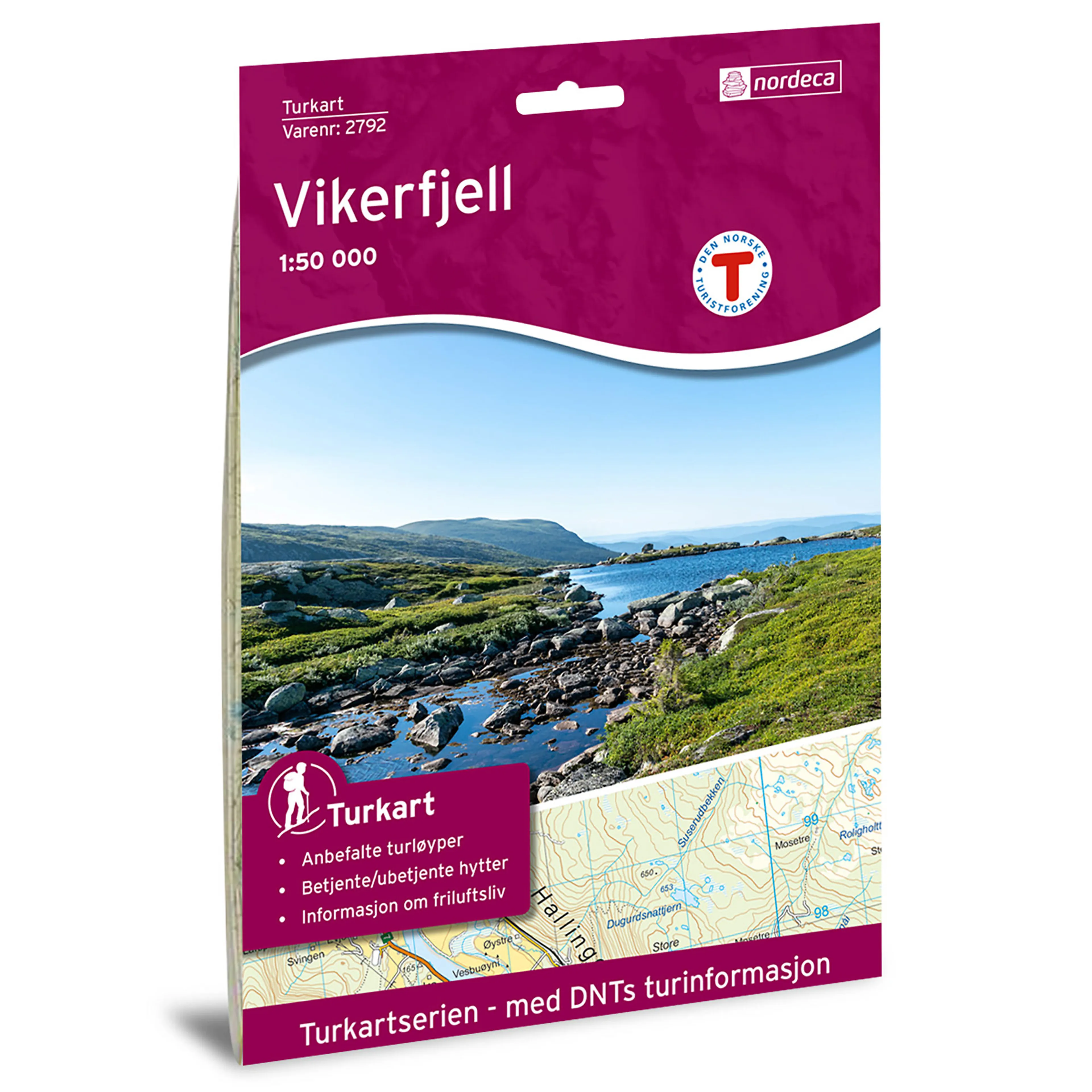 VIKERFJELL 1:50 000