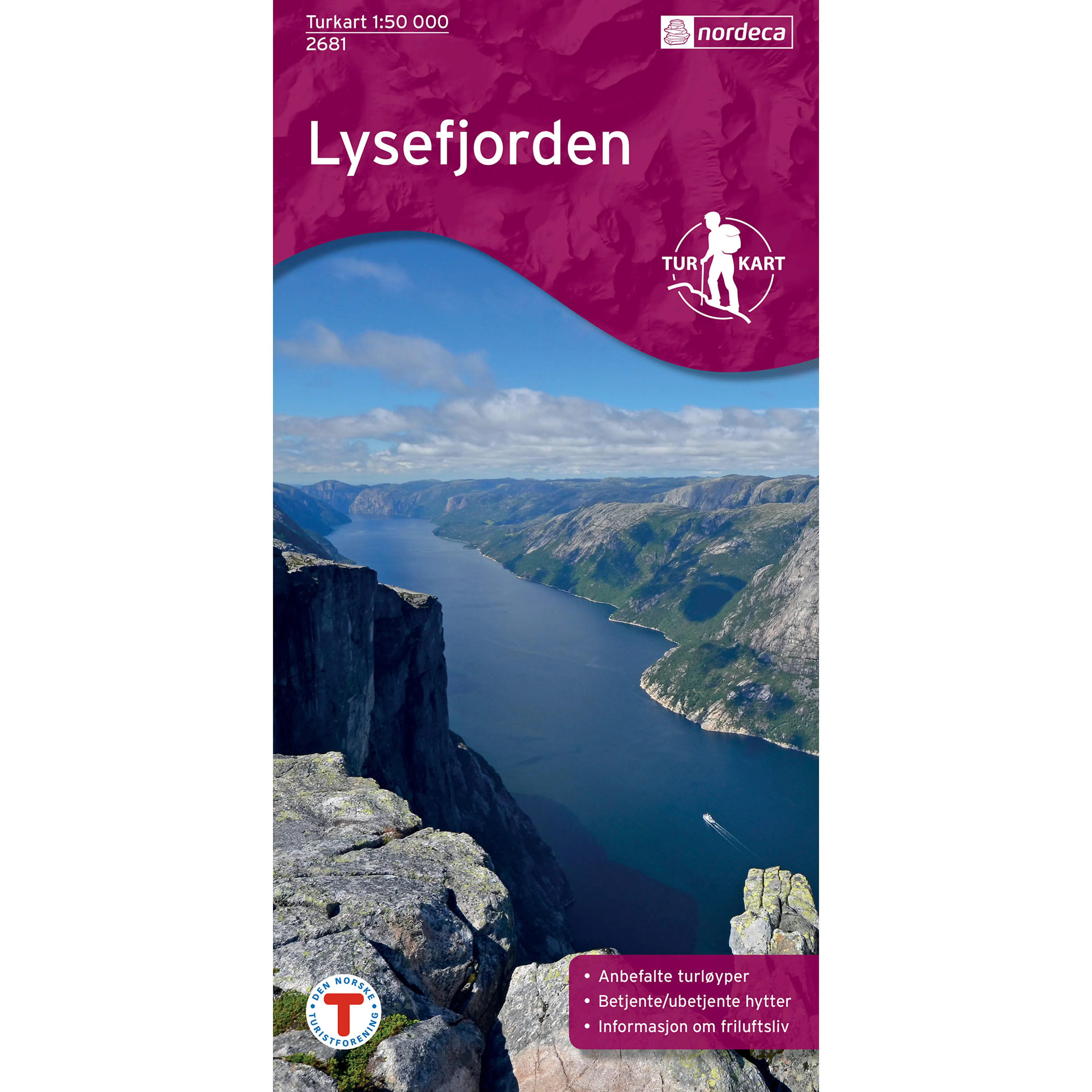 LYSEFJORDEN 1:50 000 LYSEFJORDEN 1:50 000