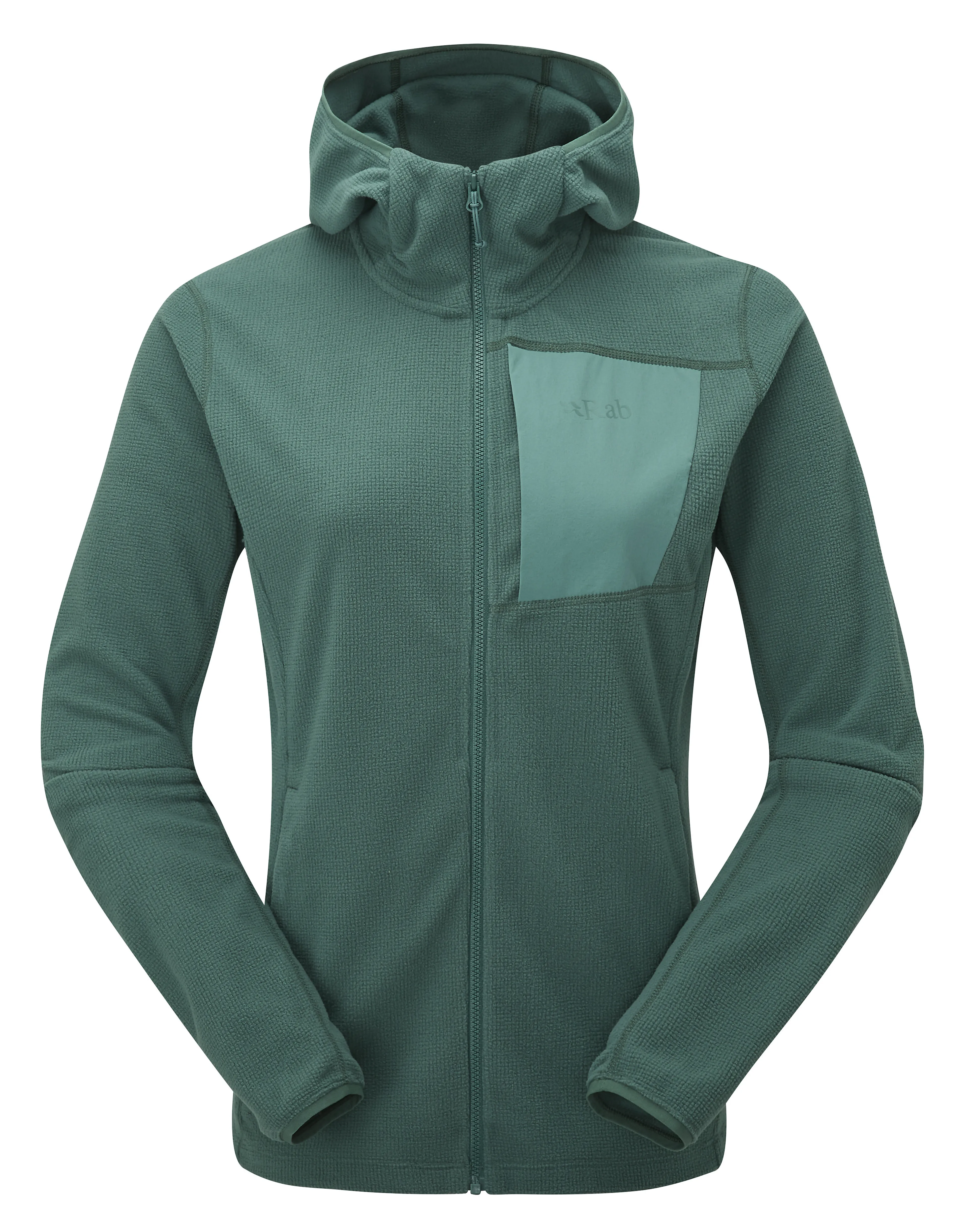 Tecton Hoody fleecejakke dame
