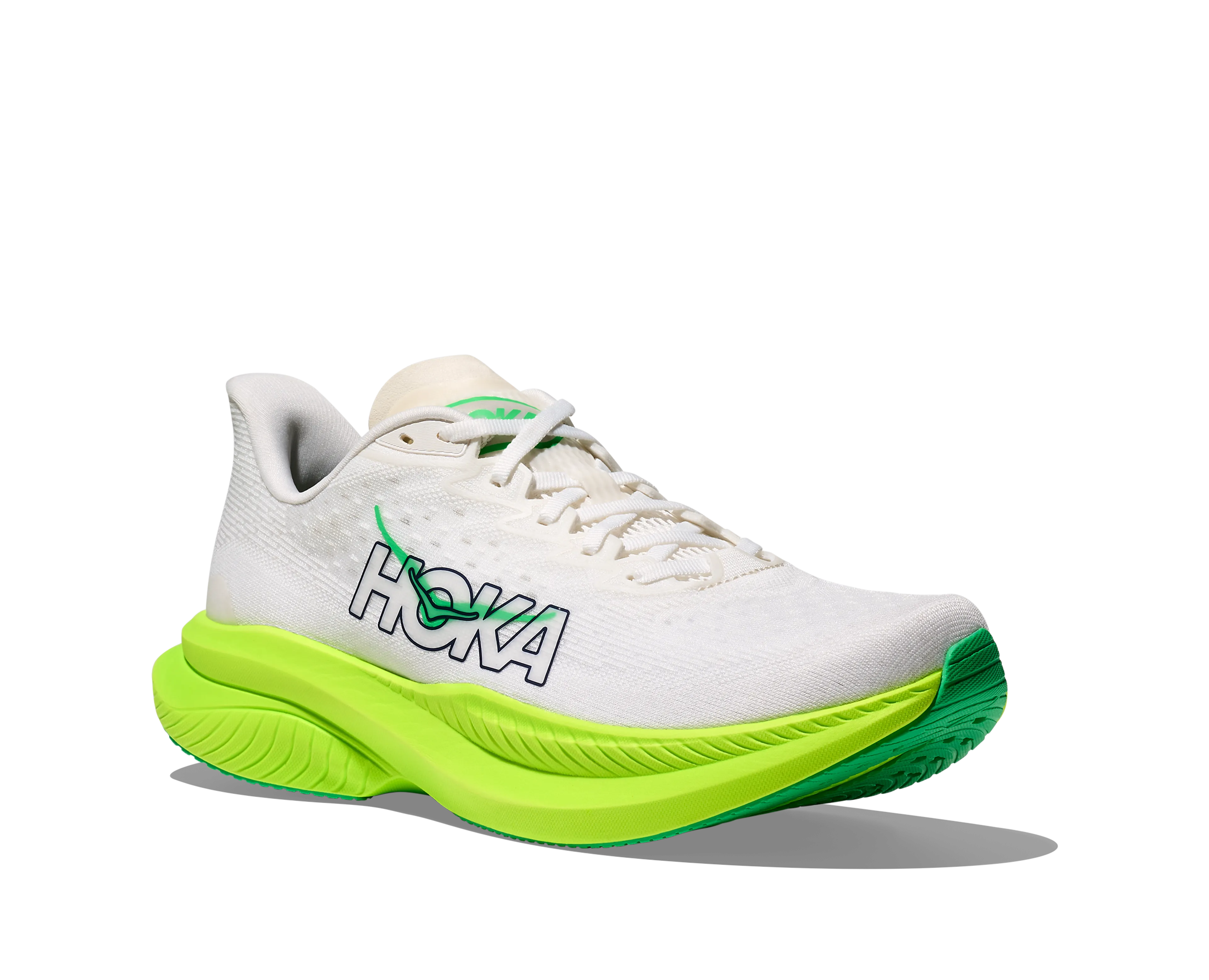 WHITE / NEON LIME