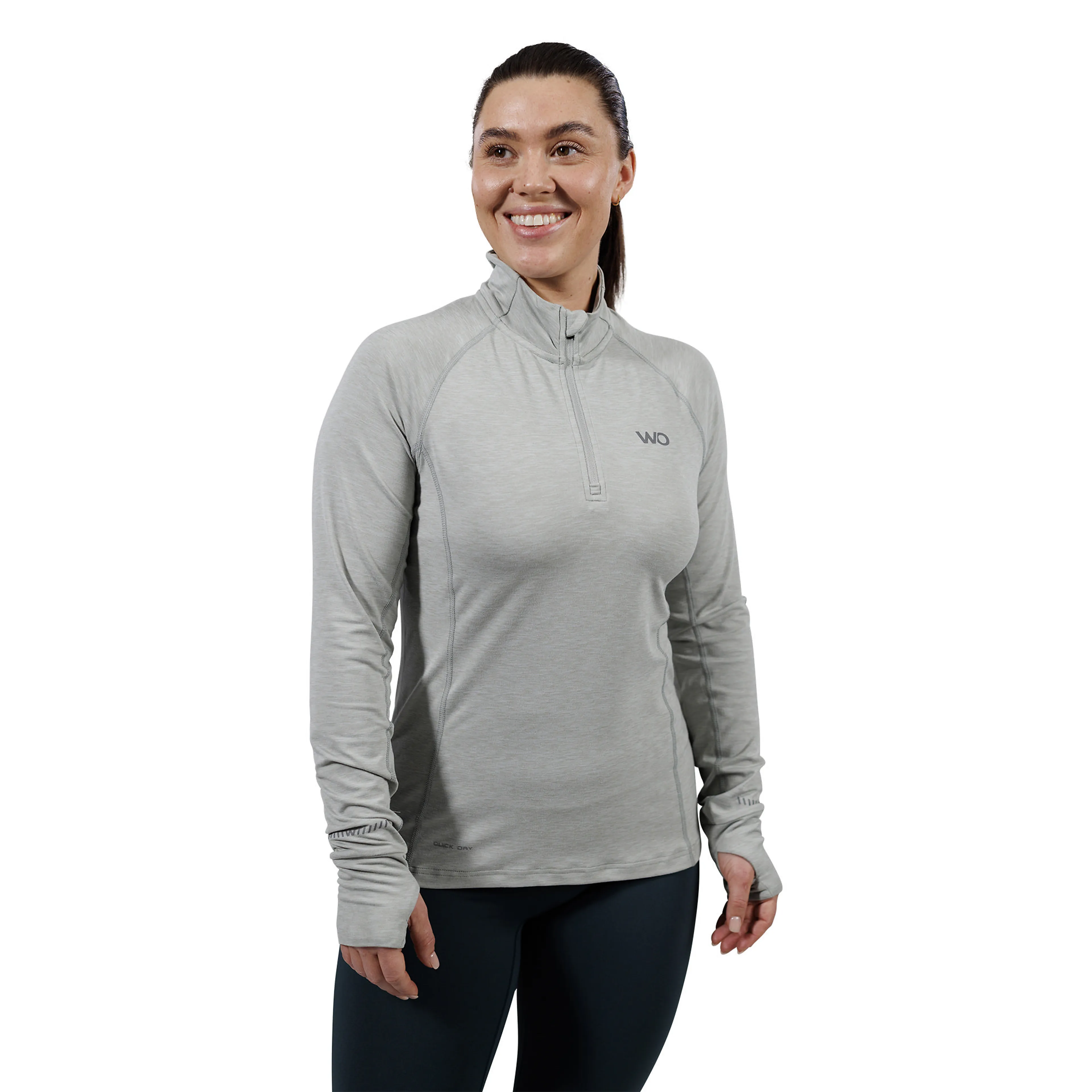 Wolling Melange Performance Midlayer Dame