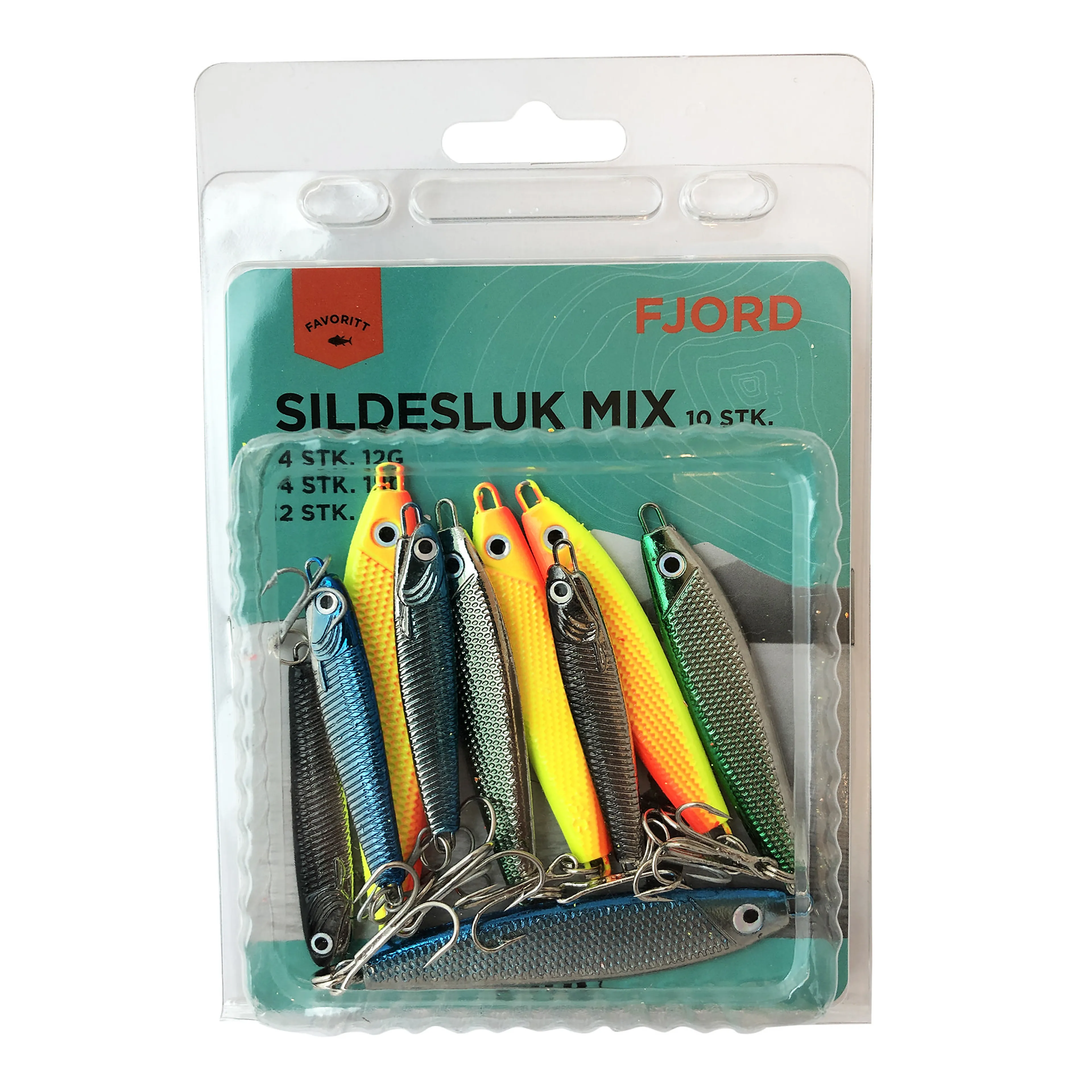 SILDESLUK MIX 10PCS FJORD