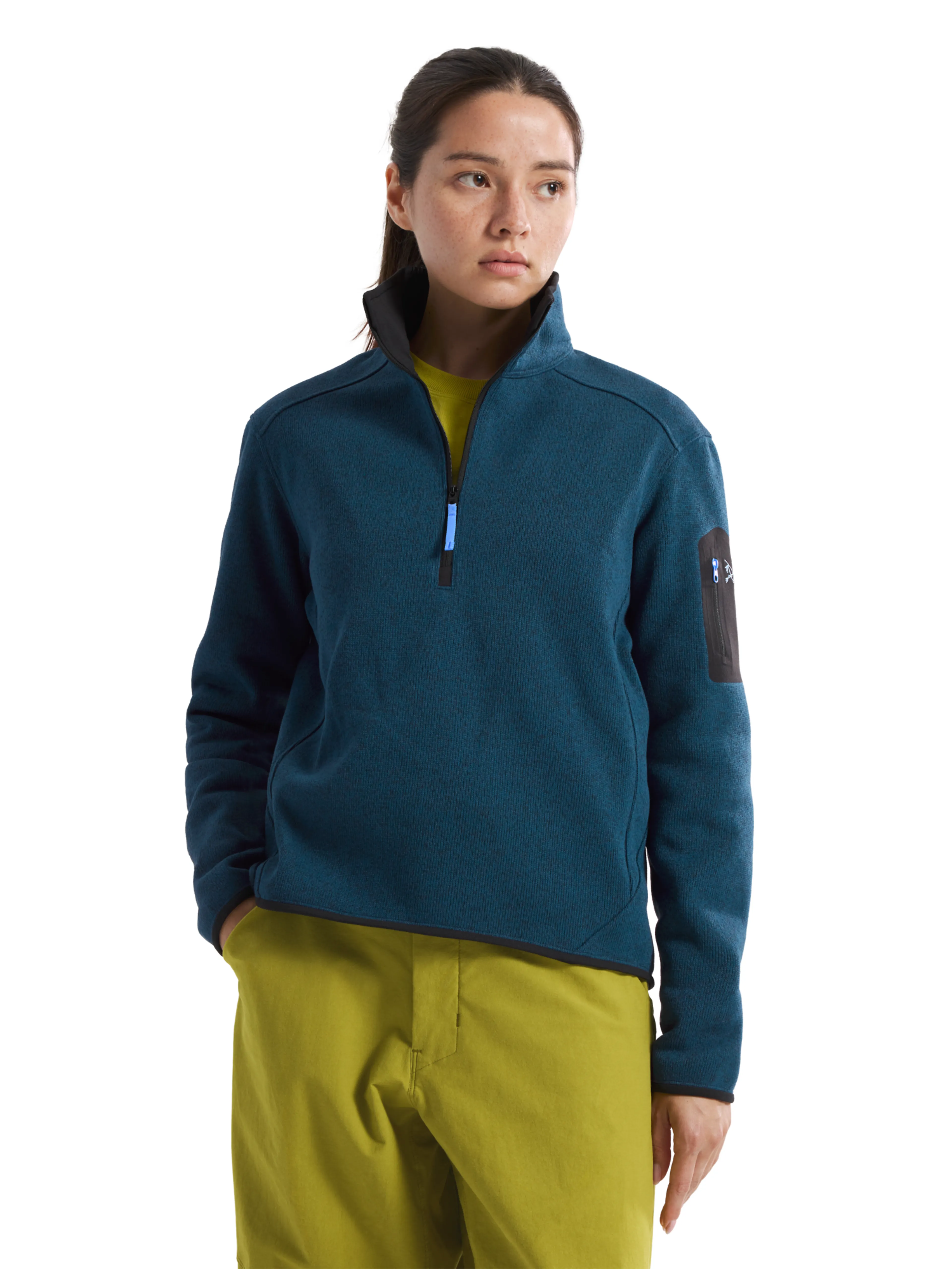 Covert Zip Neck W