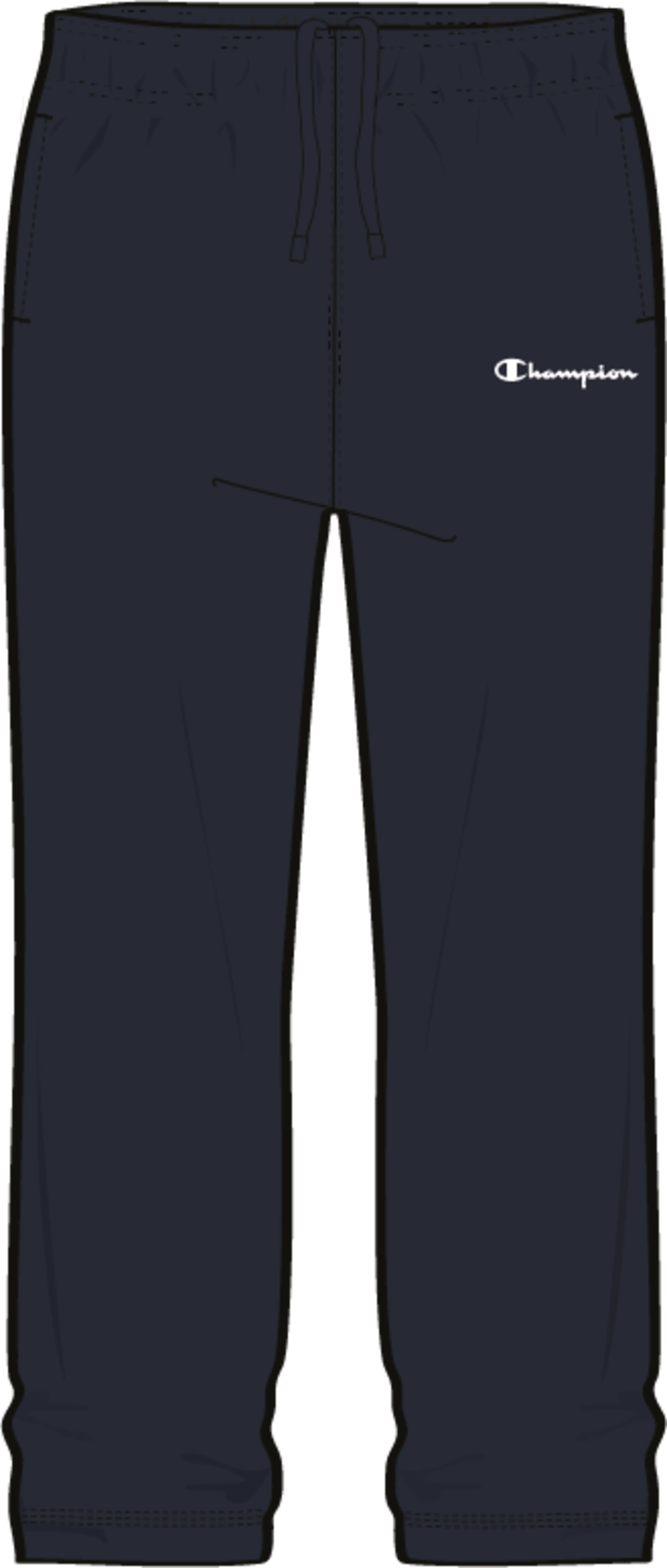 Straight Hem Pants men