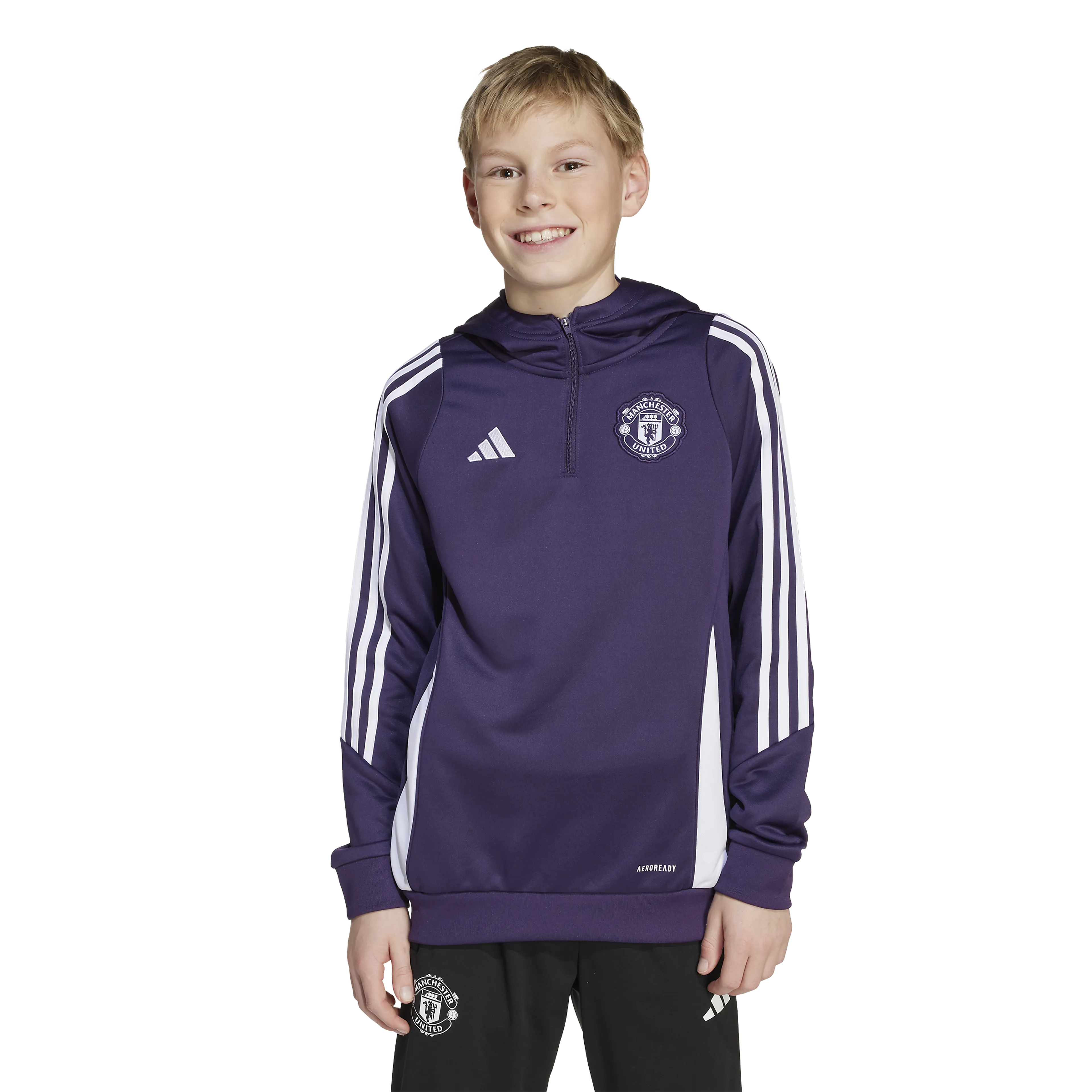Manchester United Tiro 25 Competition Training Hoodie Junior