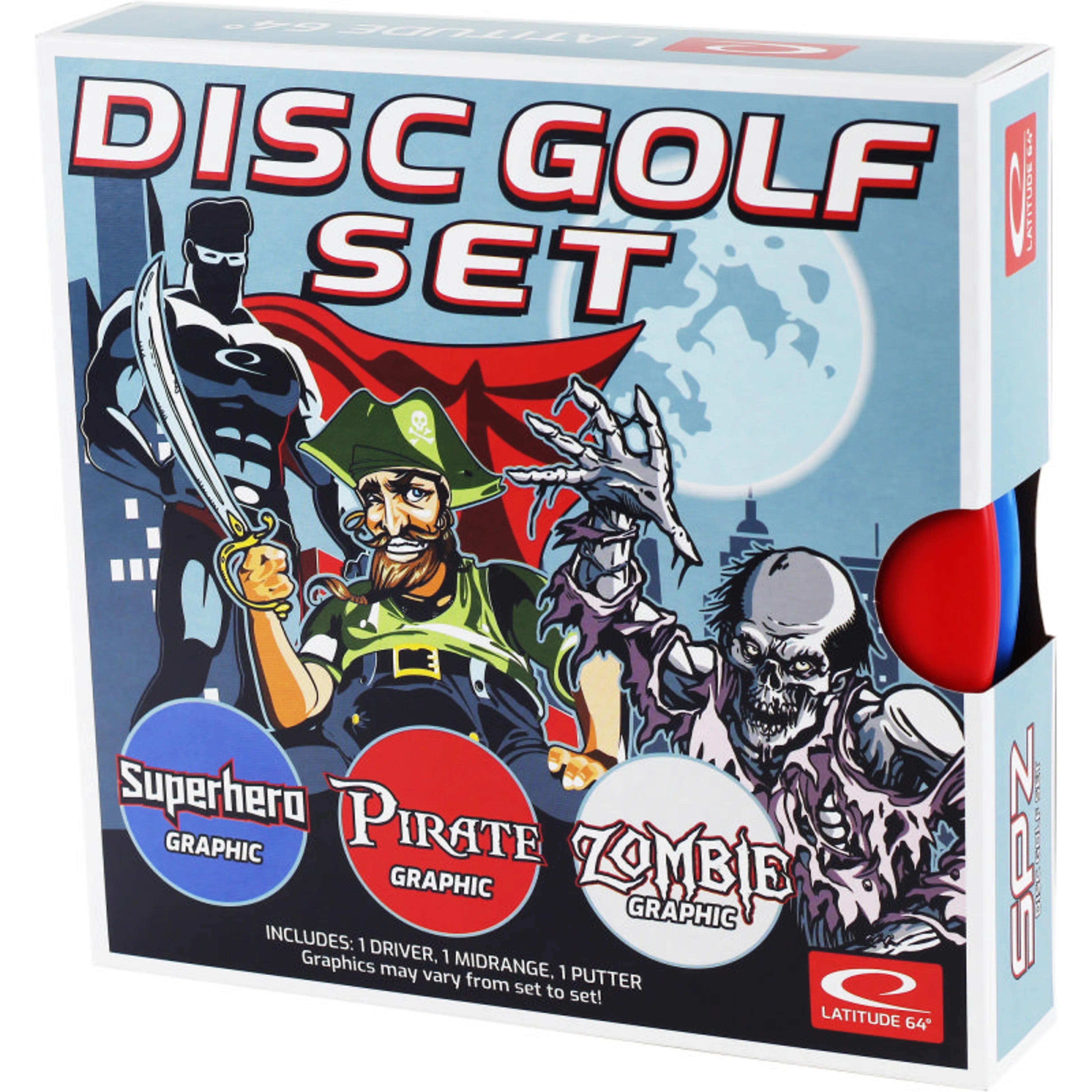 SPZ frisbeegolf starter sett