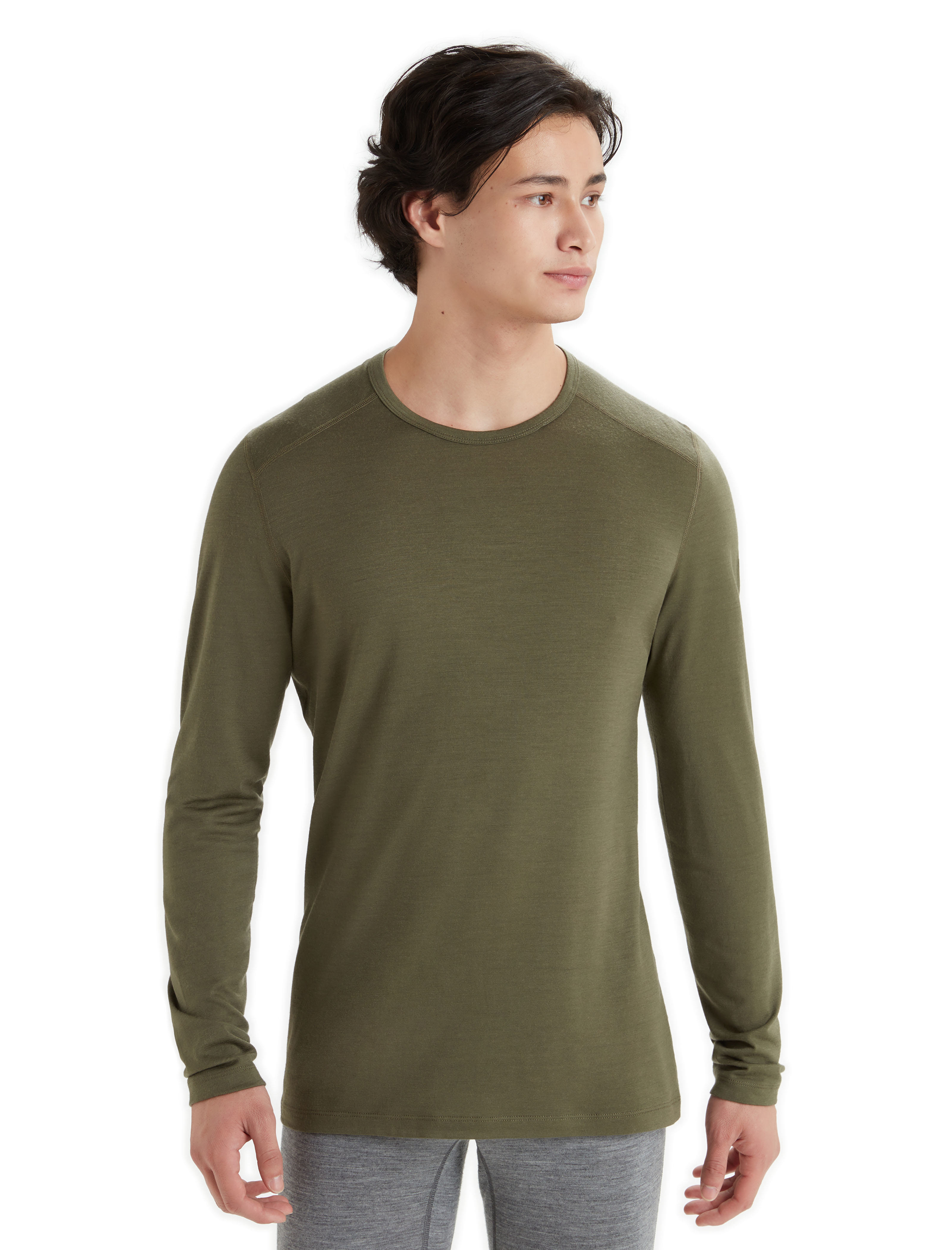 Men Merino 200 Oasis LS Crewe
