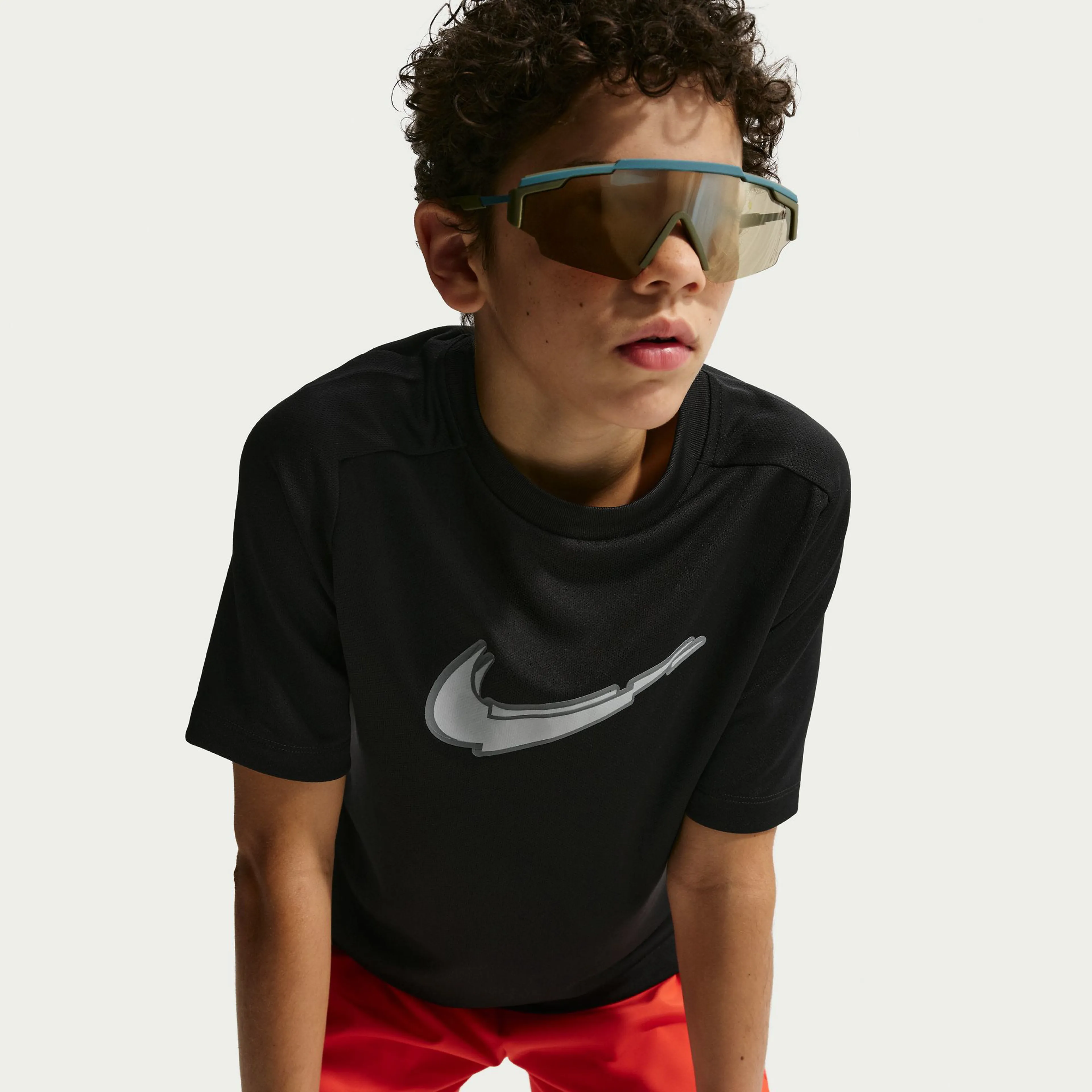 Multi Big Kids' (Boys') Dri-FIT Short-Sleeve Training Top